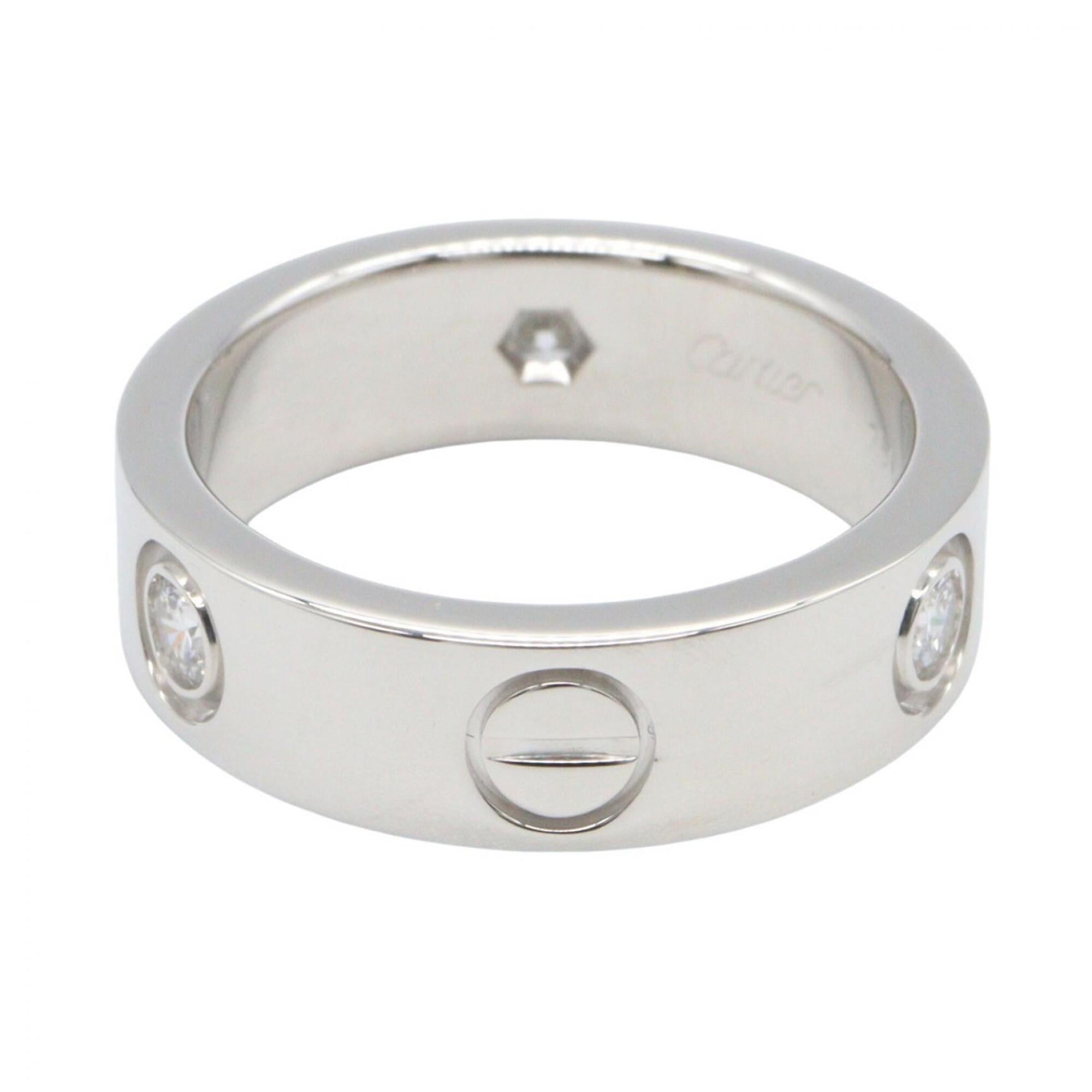 Cartier White Gold White Gold (18K) Band Ring (Pre-Owned)