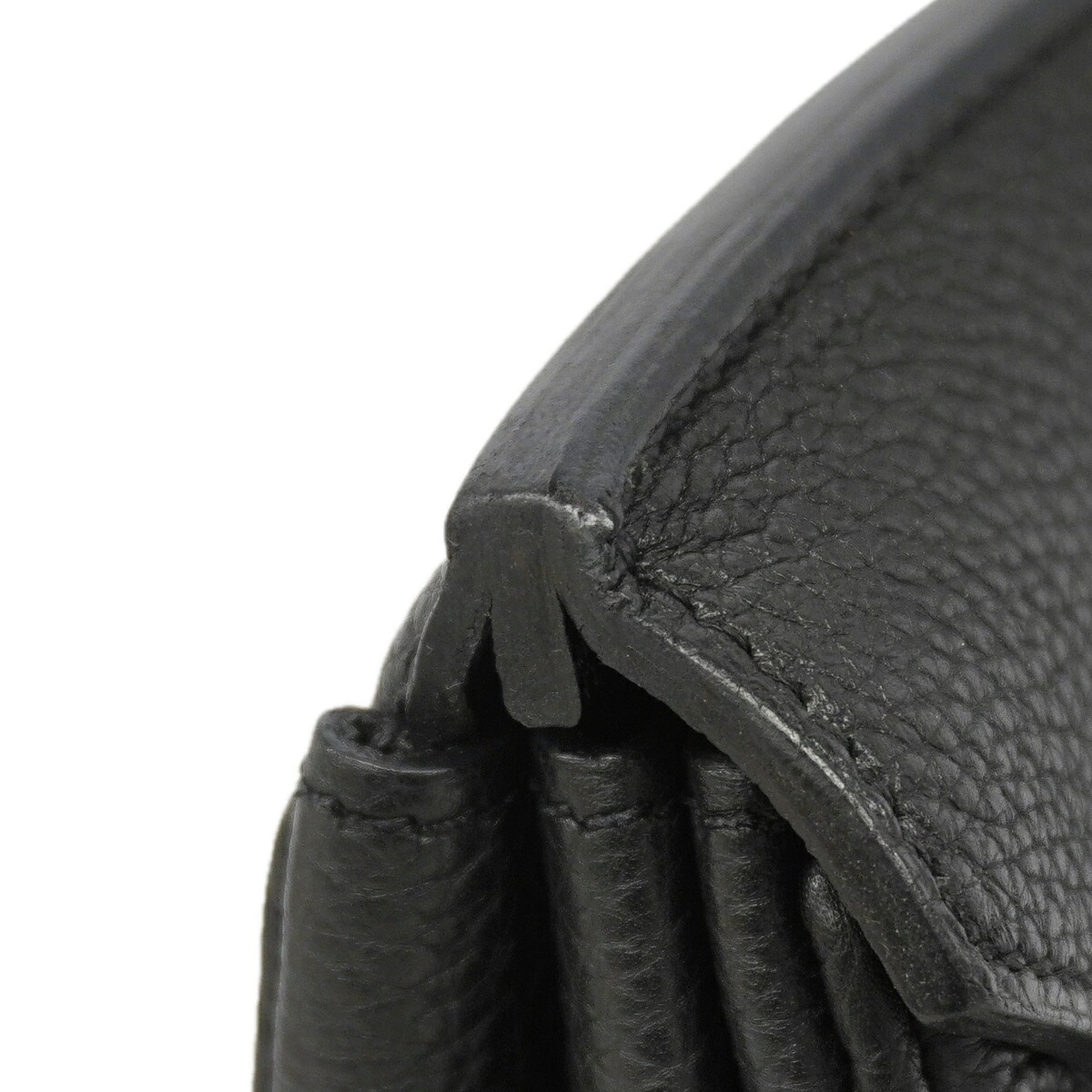 Hermes Black Togo Leather Handbag (Pre-Owned)