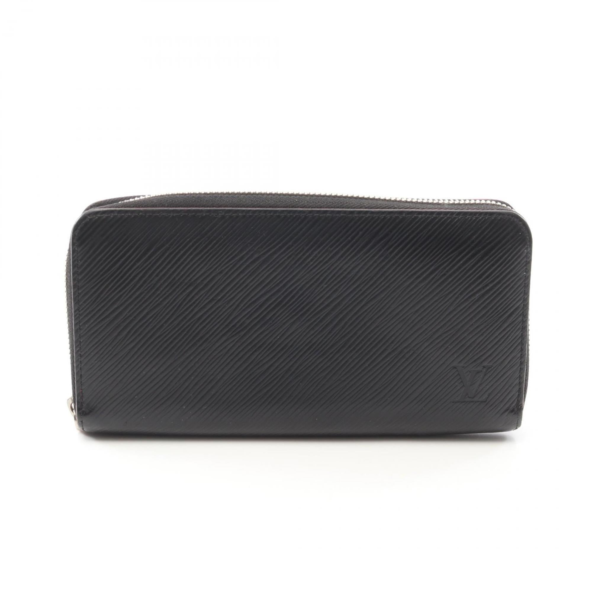Louis Vuitton Epi Black Pink Epi Leather Long Wallet (Bi-Fold) (Pre-Owned)