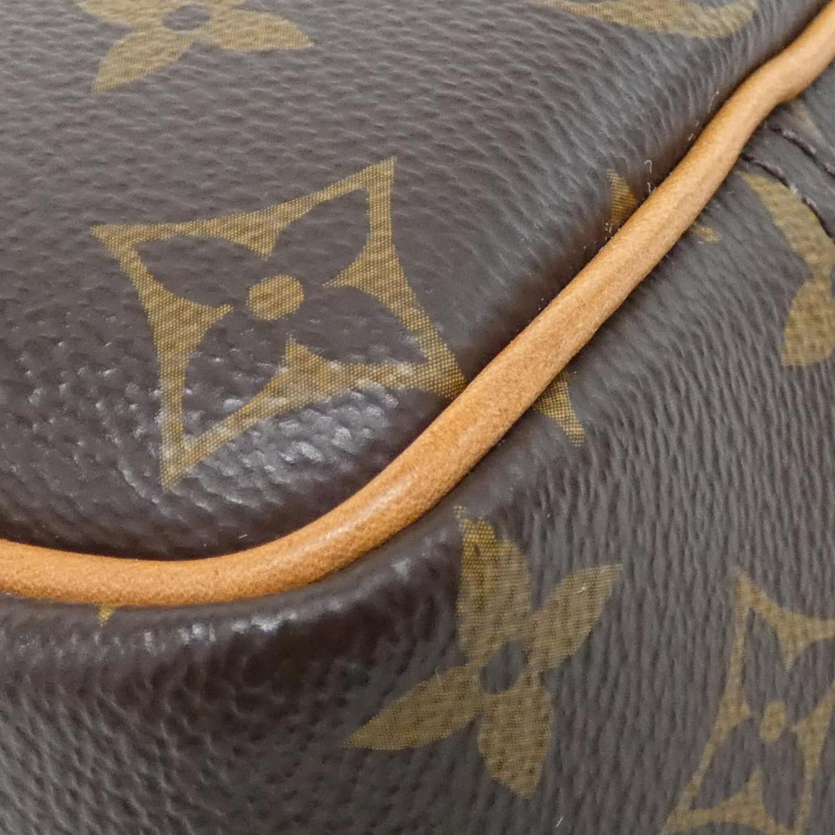 Louis Vuitton Monogram Marron Coated Canvas Handbag (Pre-Owned)
