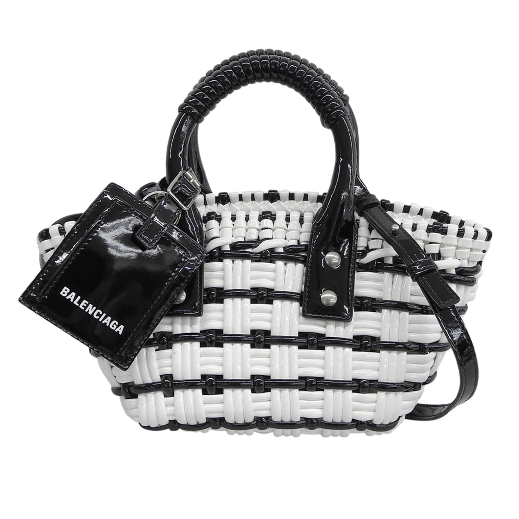 Balenciaga Black White Handbag (Pre-Owned)