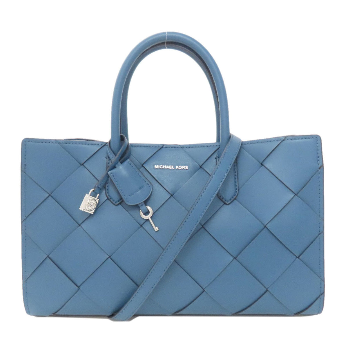 Michael Kors Blue Leather Handbag (Pre-Owned)