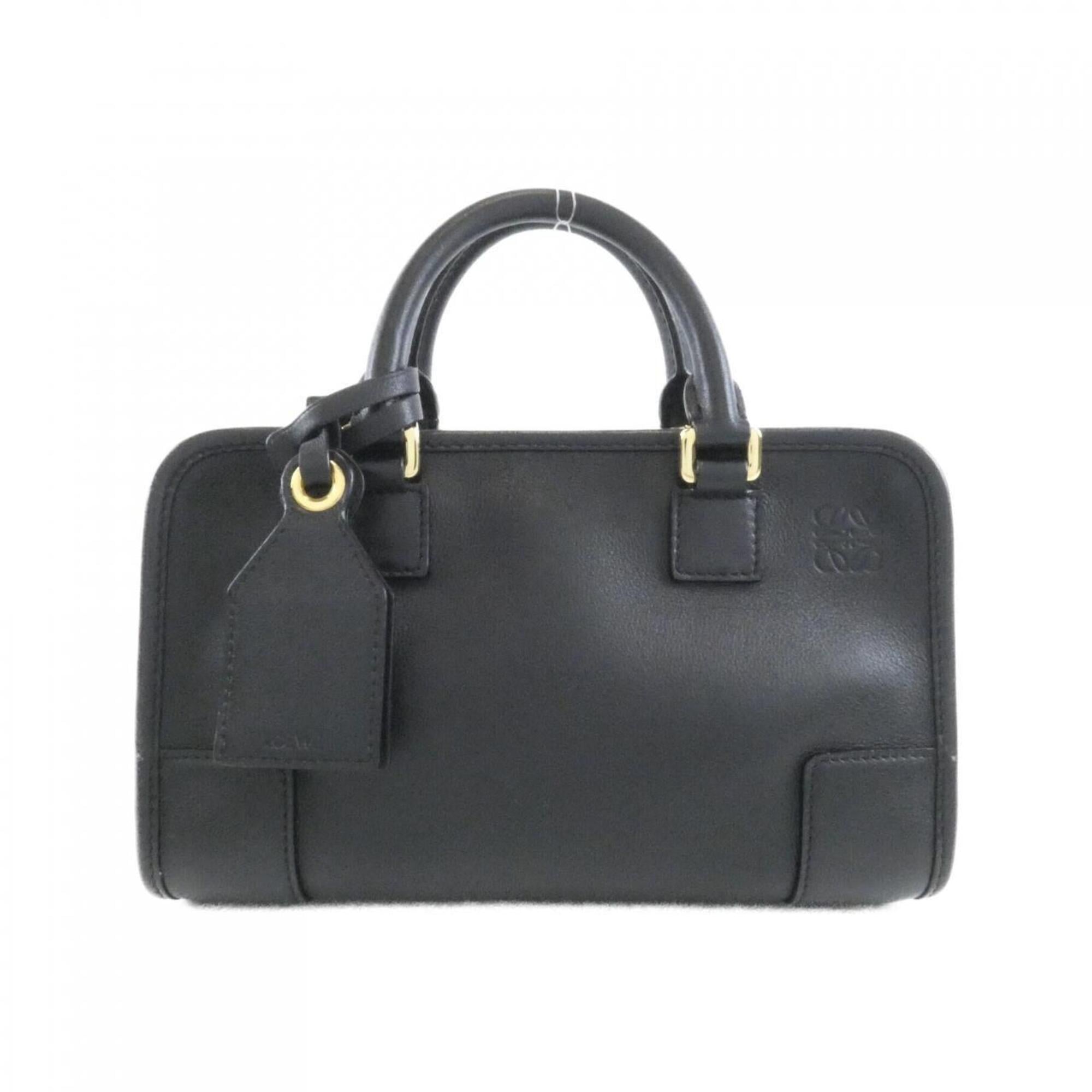 Loewe Black Leather Handbag (Pre-Owned)
