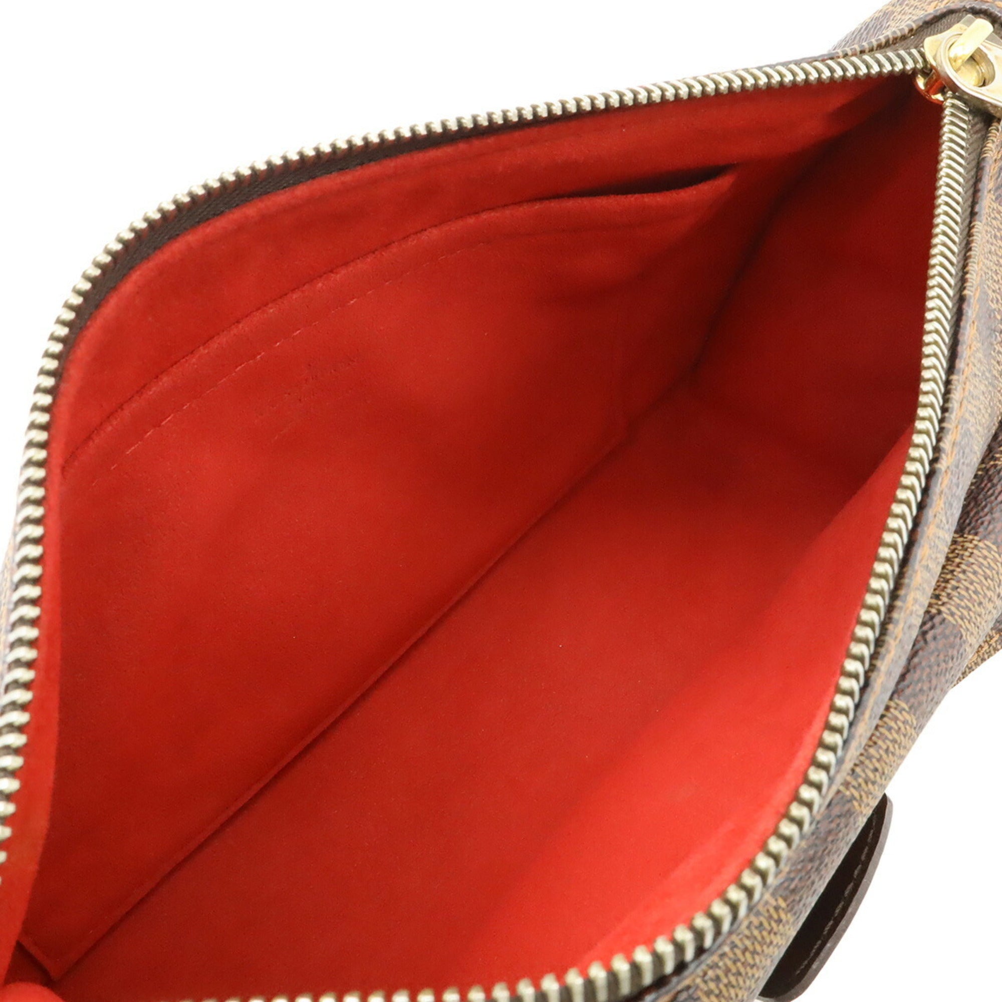 Louis Vuitton Brown Pvc Shoulder Bag (Pre-Owned)