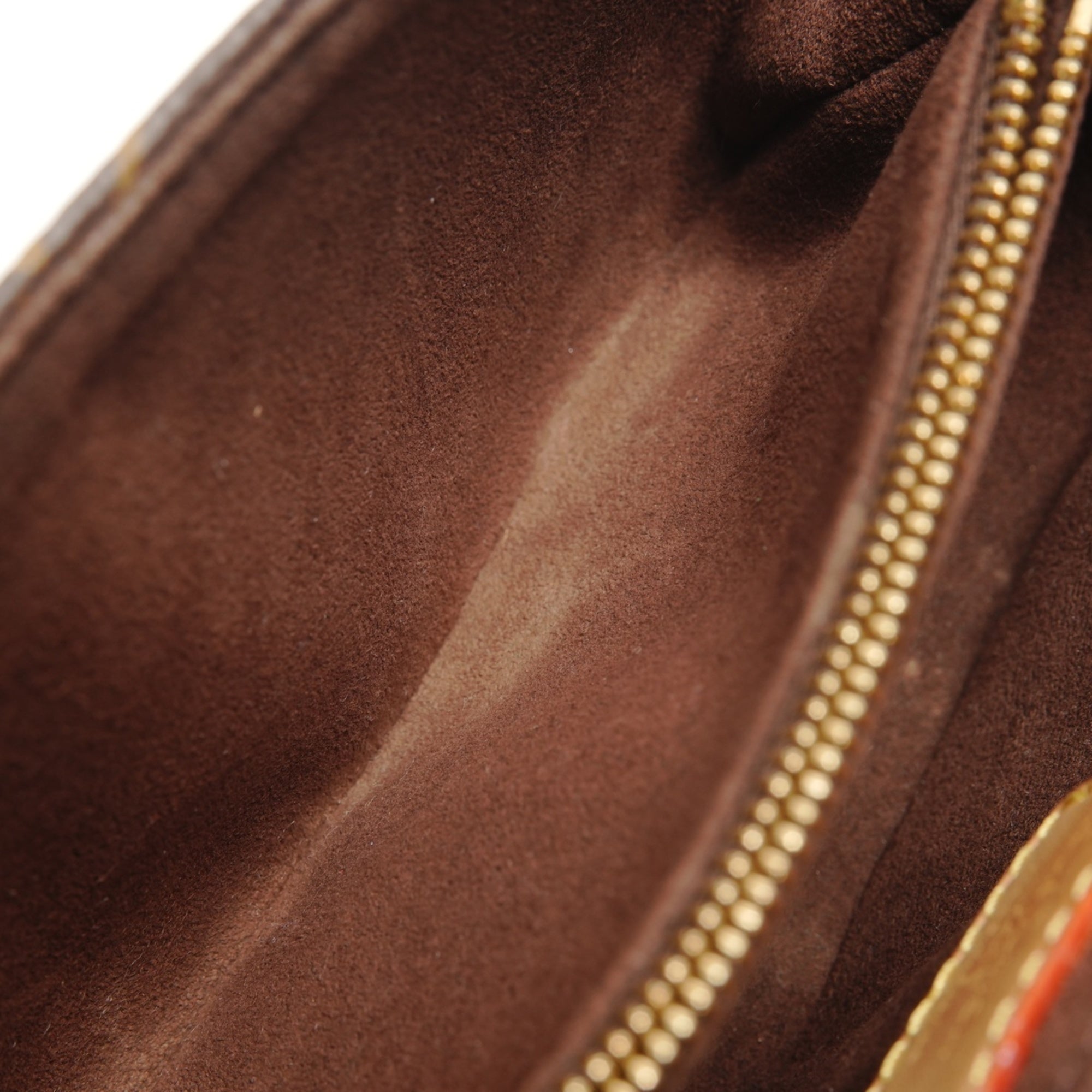 Louis Vuitton Brown Monogram Pochette Shoulder Bag (Pre-Owned)