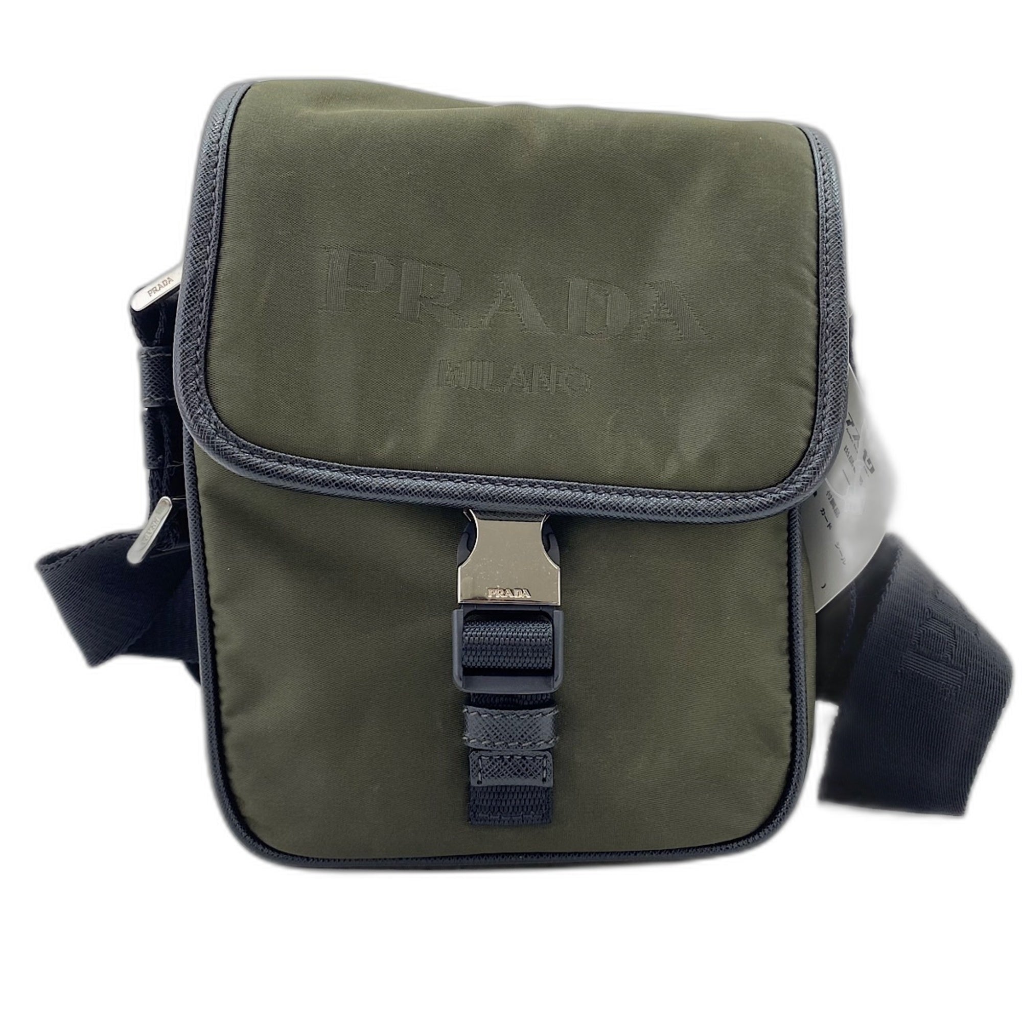 Prada Khaki Shoulder Bag (Pre-Owned)