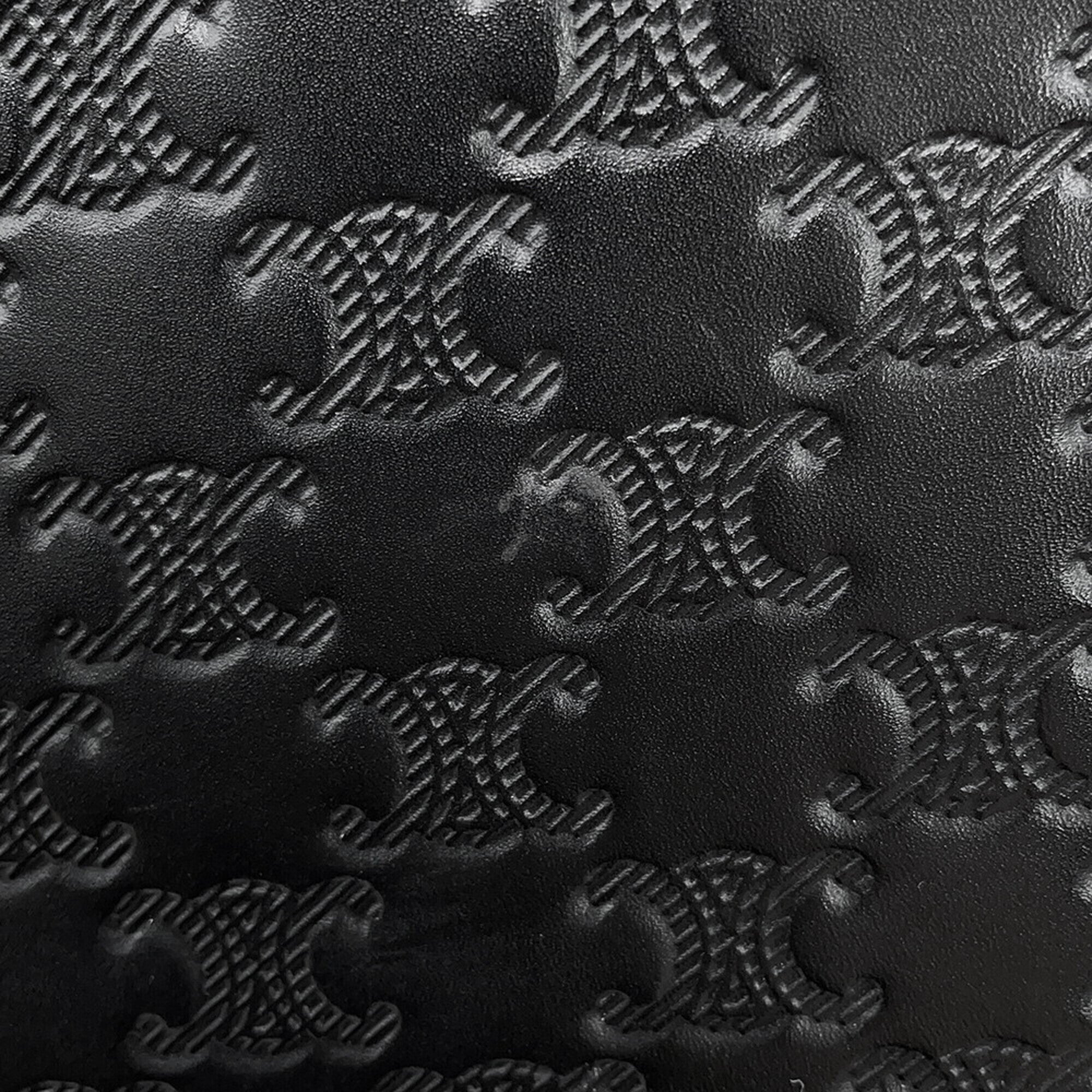 Celine Black Leather Clutch Bag (Pre-Owned)