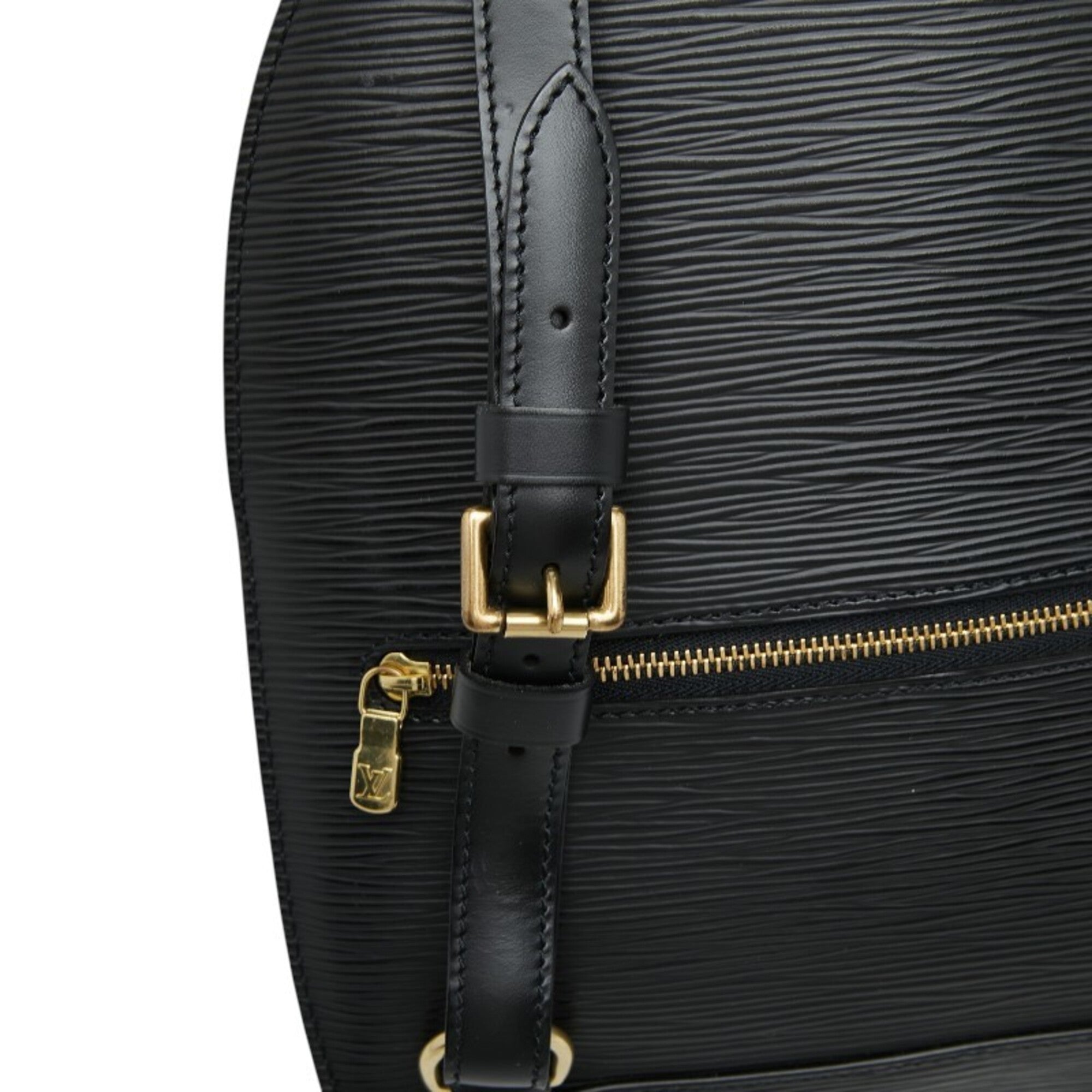 Louis Vuitton Epi Black Noir Leather Backpack (Pre-Owned)