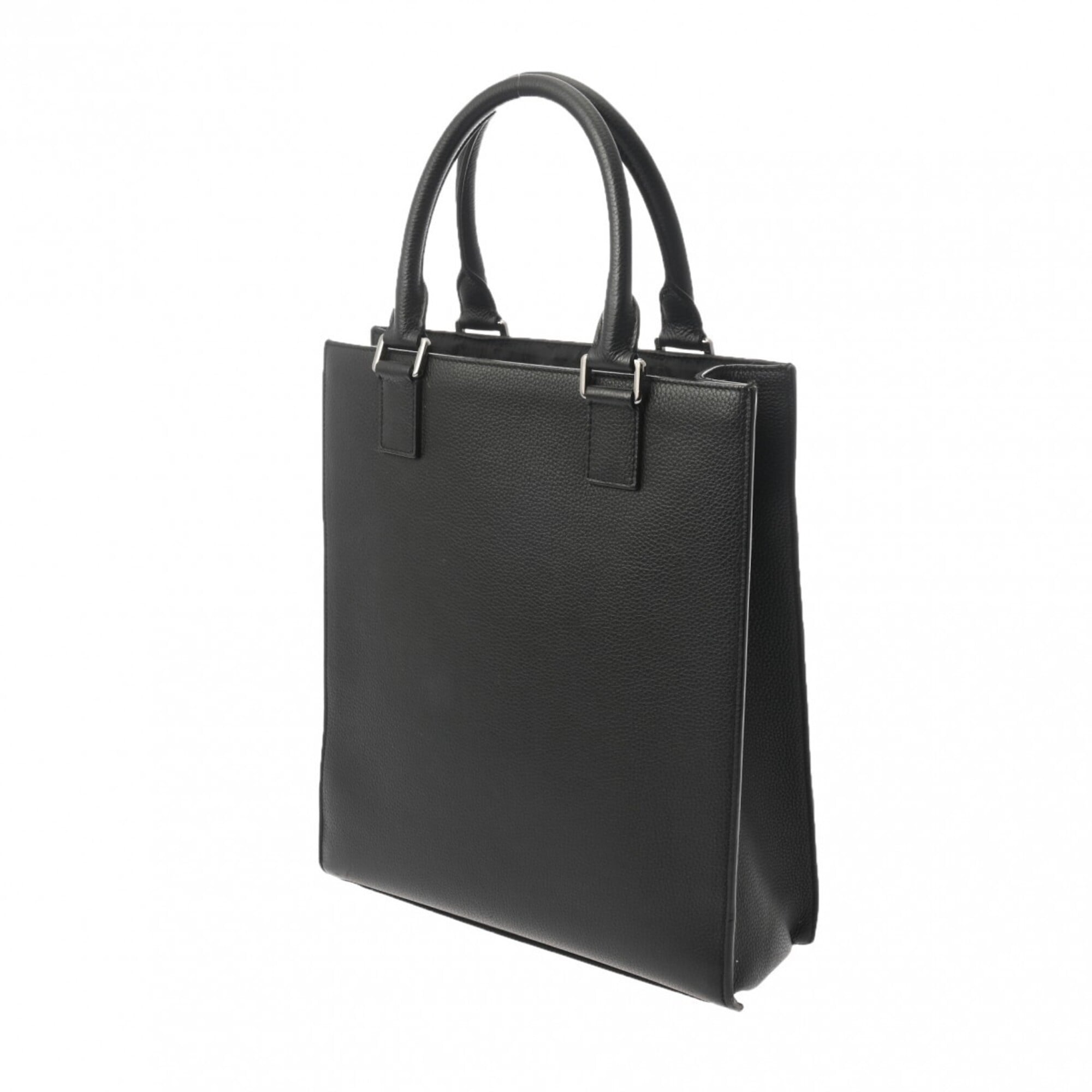 Dior Homme Black Leather Tote Bag (Pre-Owned)