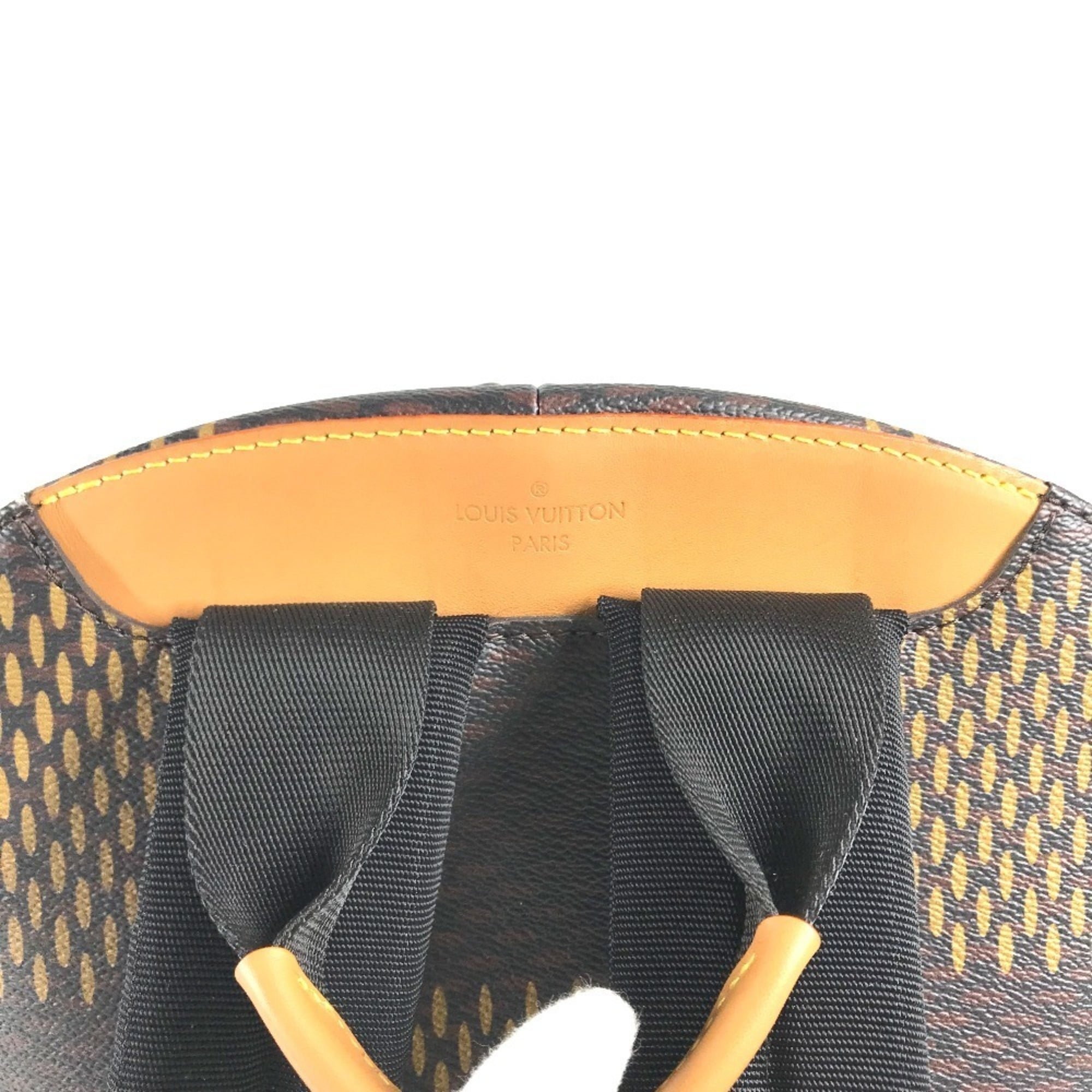 Louis Vuitton Brown Damier Canvas Damier Canvas Backpack (Pre-Owned)