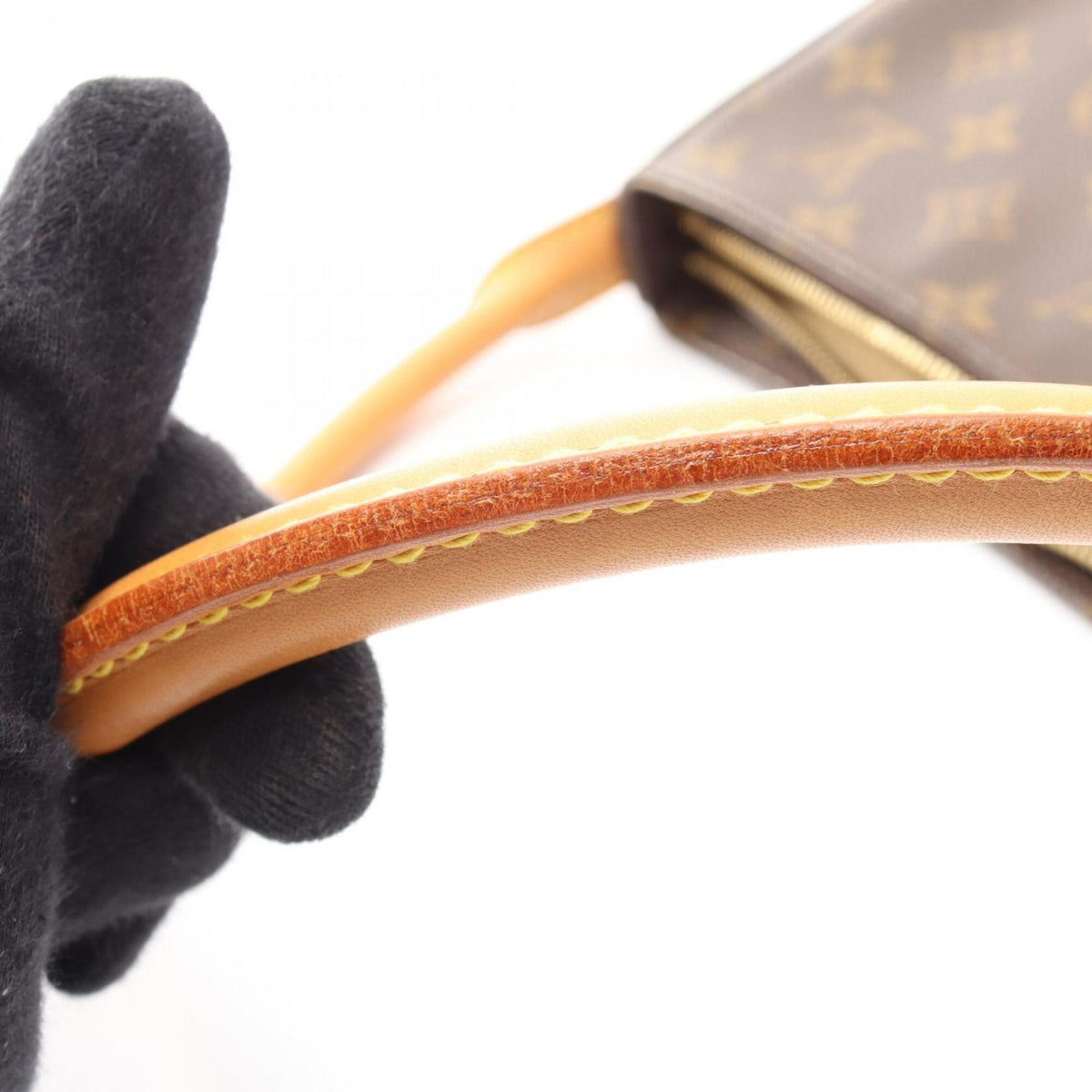 Louis Vuitton Brown Monogram Monogram Leather Handbag Shoulder Bag (Pre-Owned)