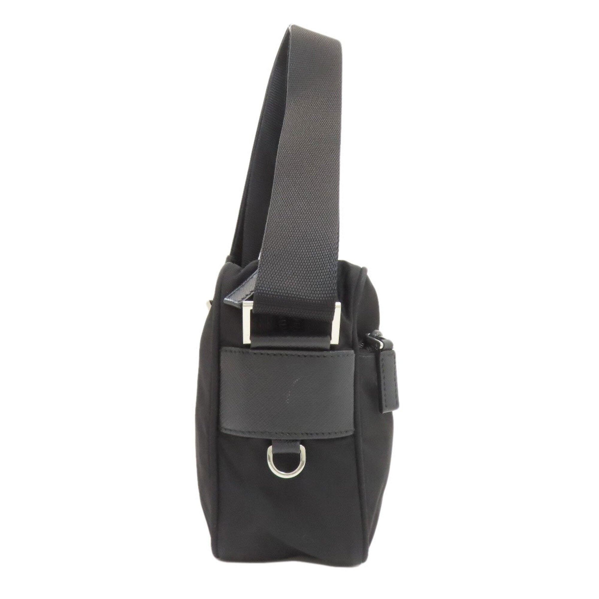 Prada Black Nylon Shoulder Bag (Pre-Owned)