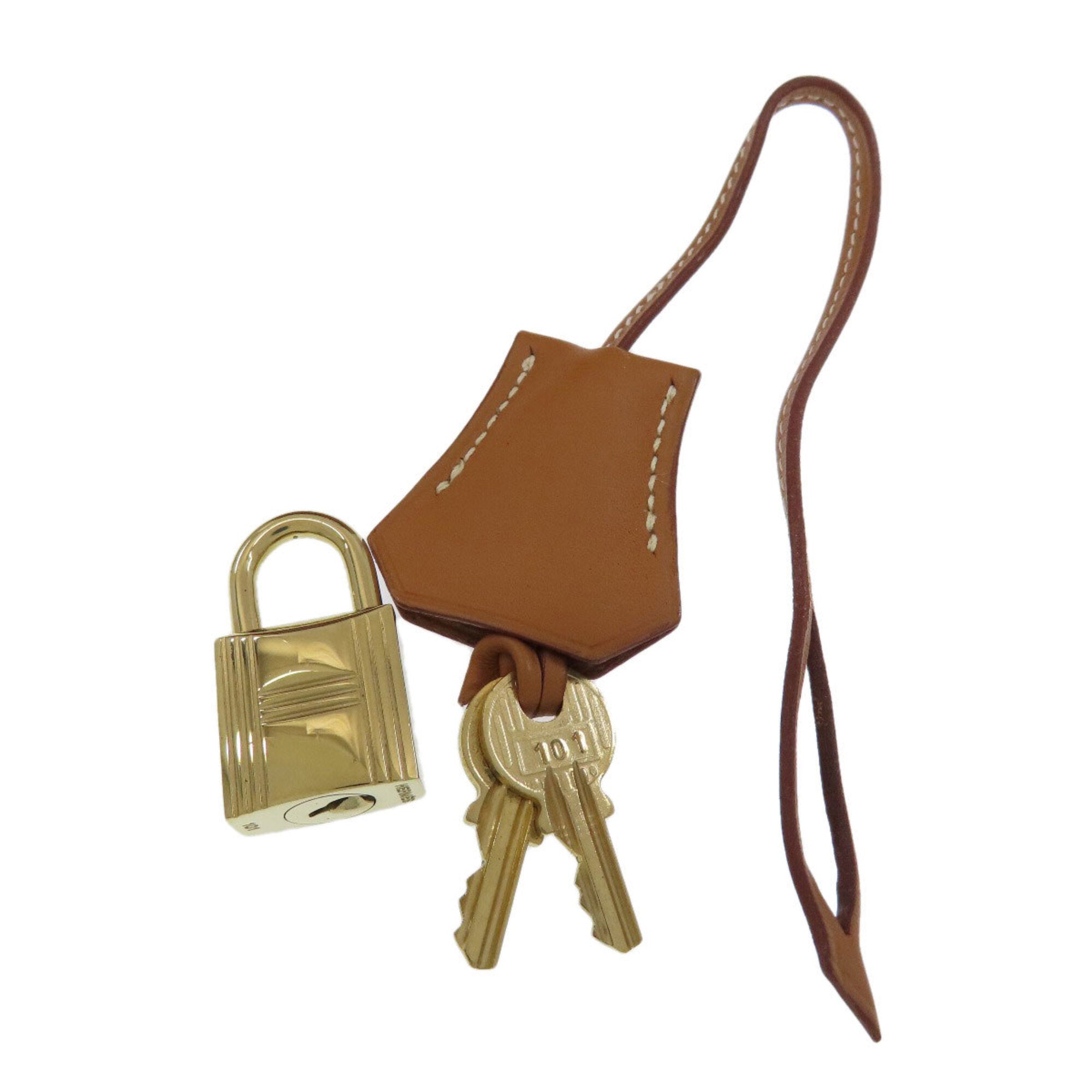 Hermes Natural Chamonix Leather Handbag (Pre-Owned)