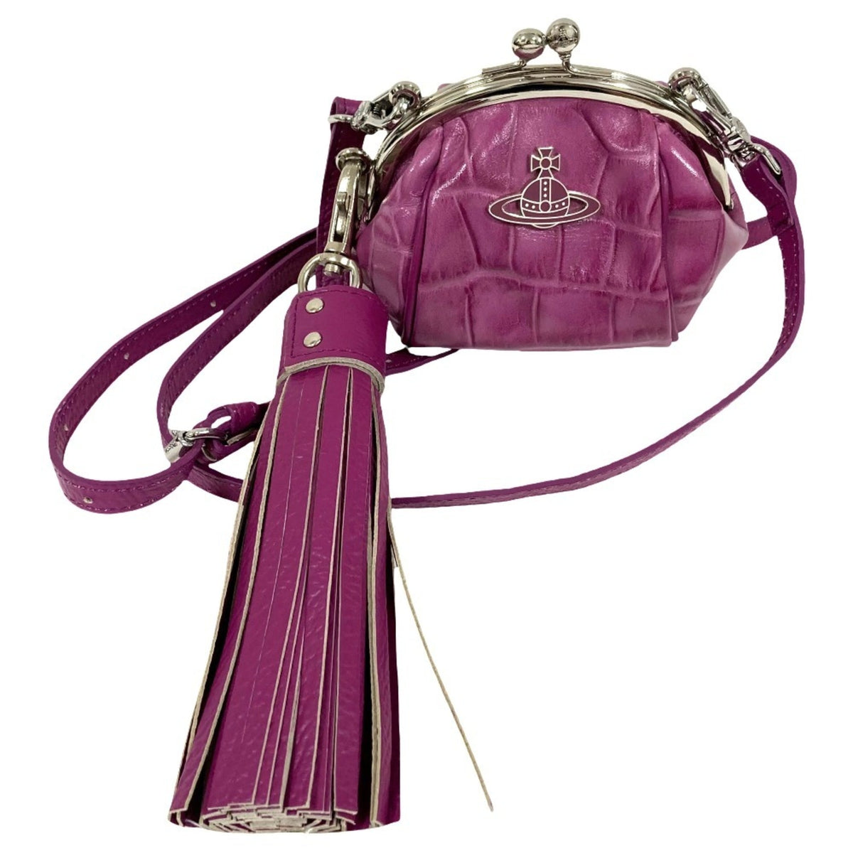 Vivienne Westwood Light Purple Handbag Pouch Shoulder Bag (Pre-Owned)
