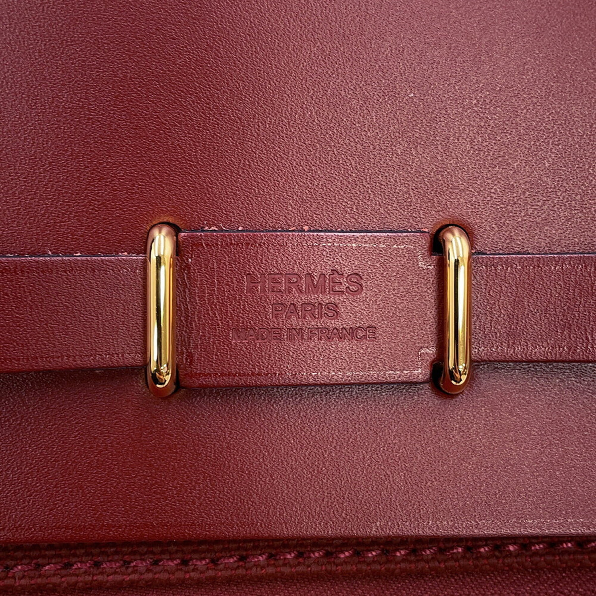 Hermes Kara Rouge H Handbag Shoulder Bag (Pre-Owned)