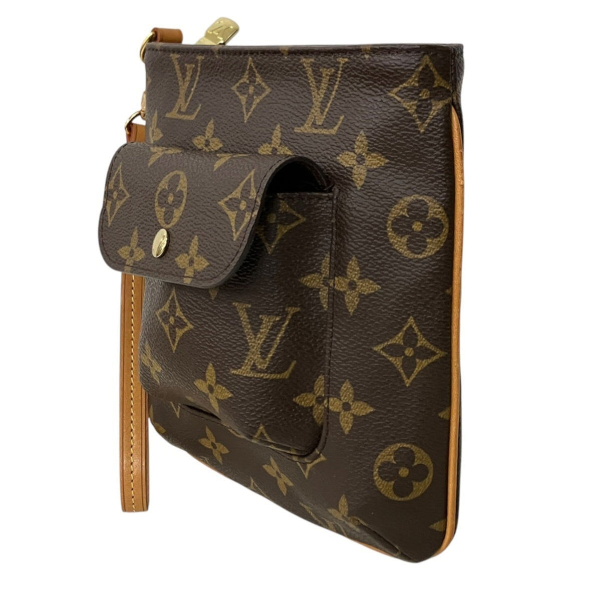 Louis Vuitton Brown Monogram Handbag Pouch (Pre-Owned)