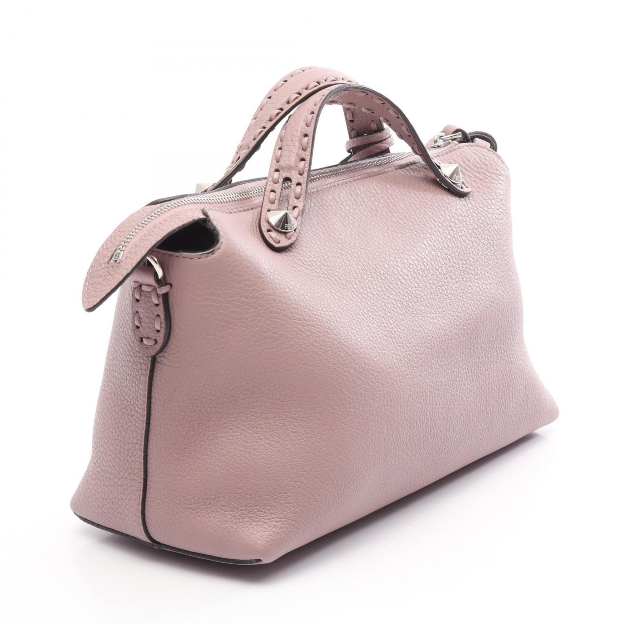 Fendi Purple Leather Handbag (Pre-Owned)