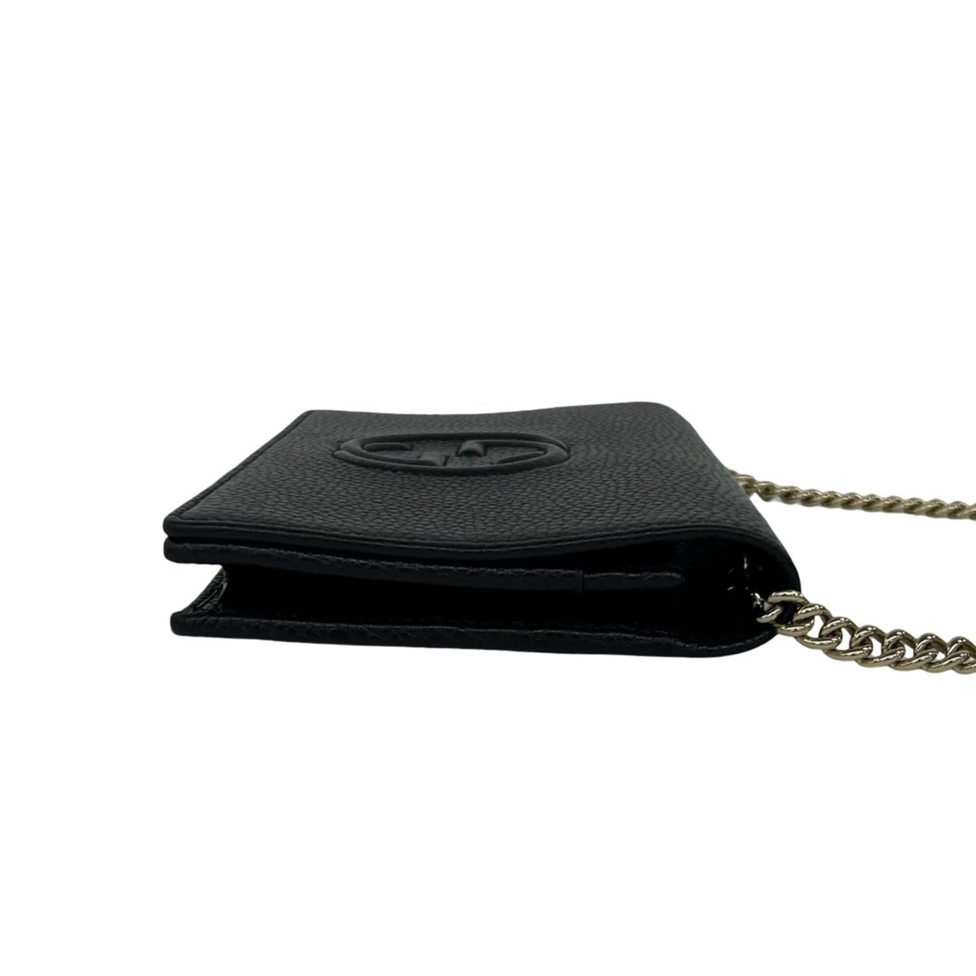 Gucci Black Leather Shoulder Bag (Pre-Owned)