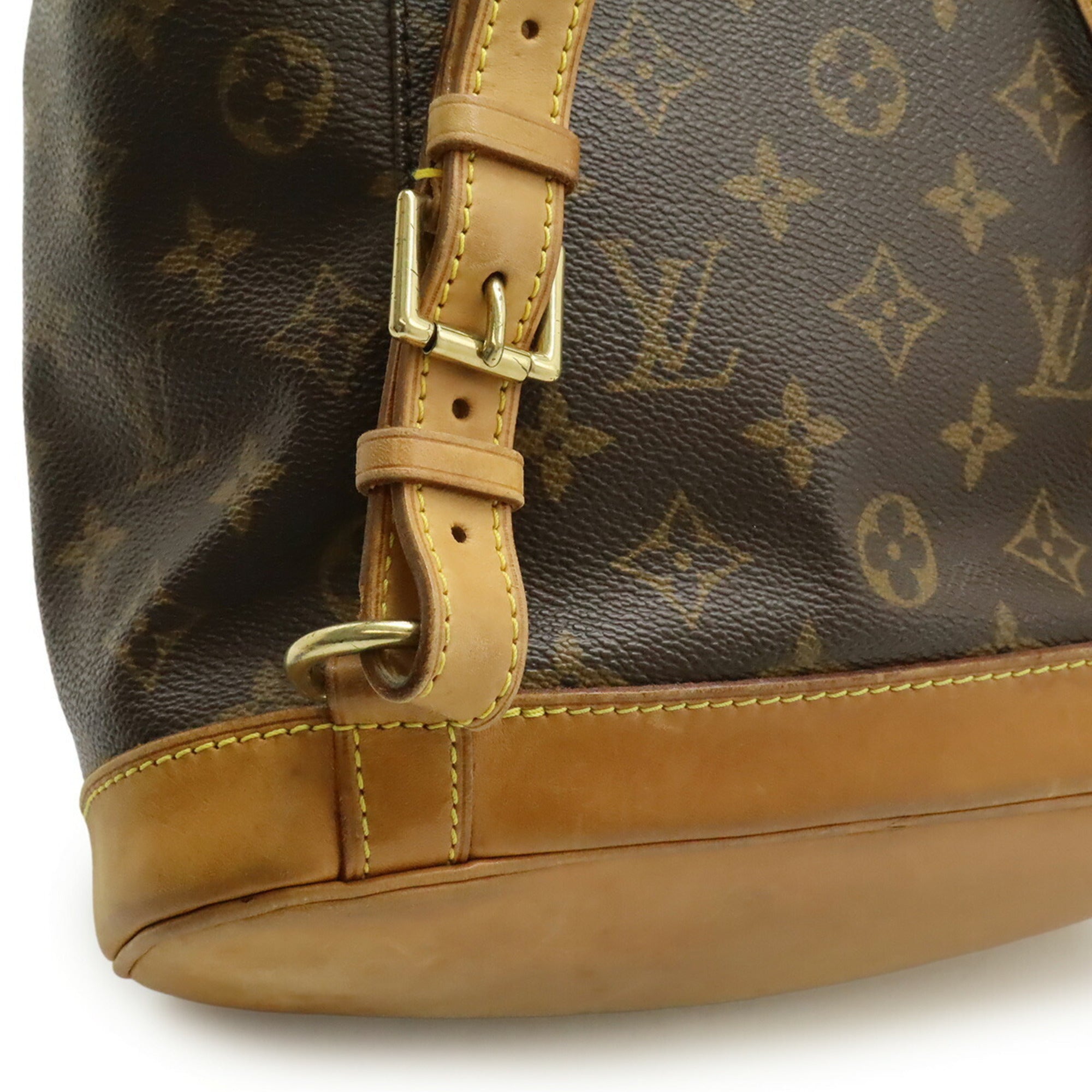 Louis Vuitton Brown Monogram Canvas Backpack Shoulder Bag (Pre-Owned)