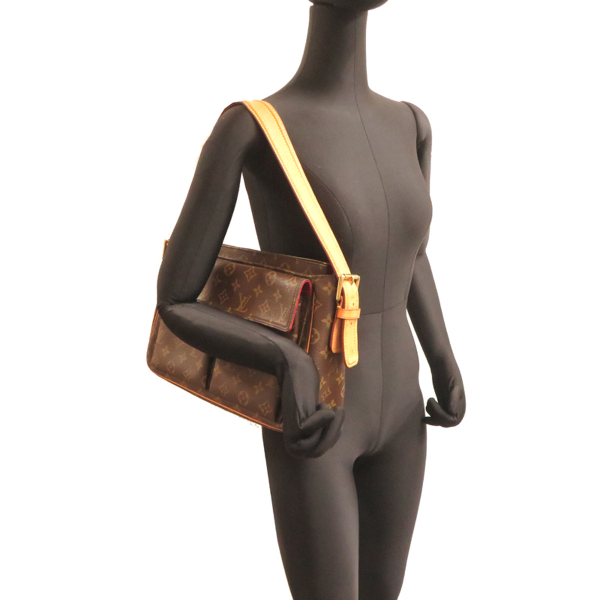 Louis Vuitton Brown Monogram Shoulder Bag (Pre-Owned)