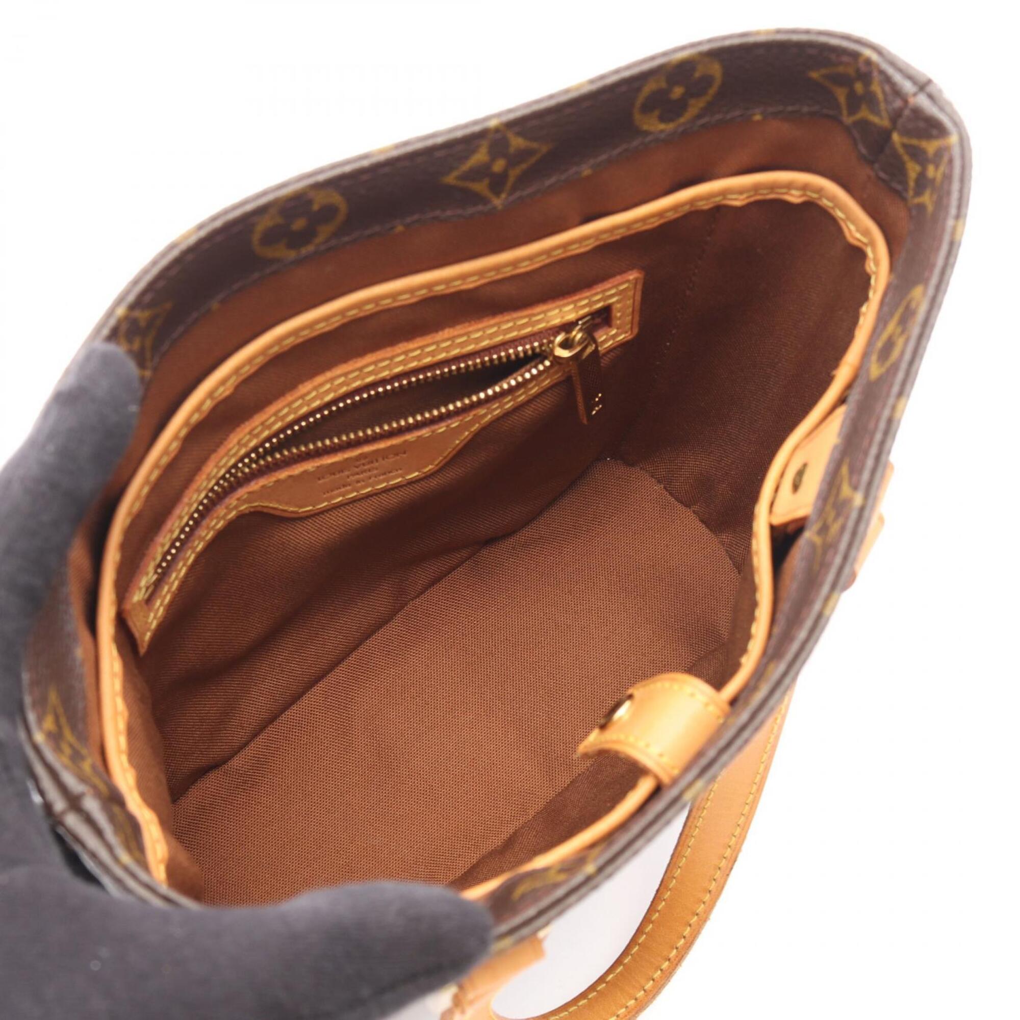 Louis Vuitton Brown Monogram Monogram Leather Handbag (Pre-Owned)