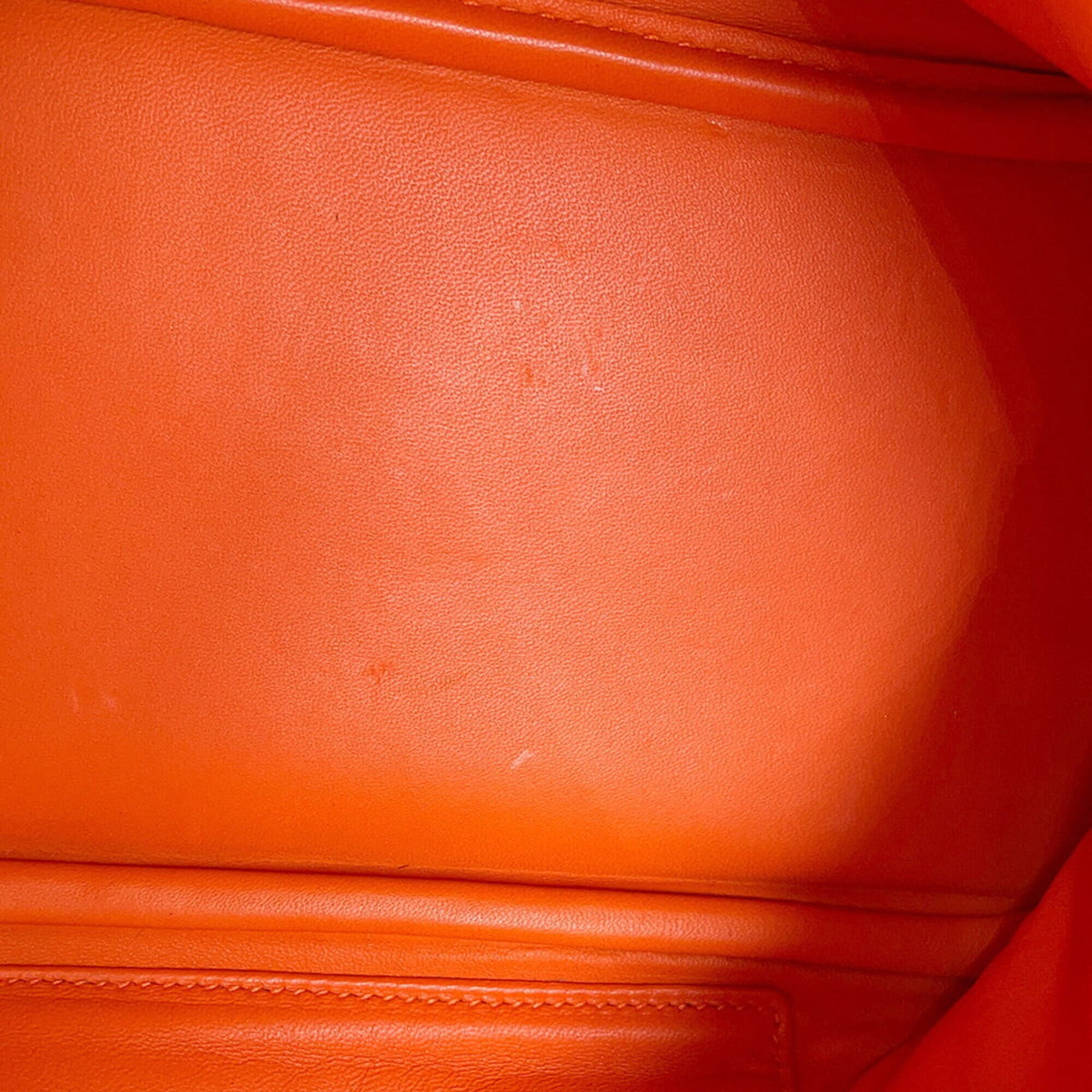 Hermes Bolide Orange Taurillon Clemence Leather Handbag Shoulder Bag (Pre-Owned)