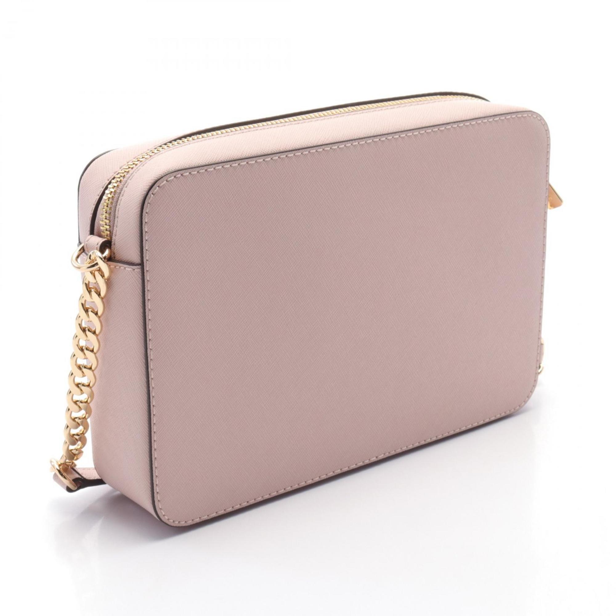 Michael Kors Pink Leather Shoulder Bag Sling Bag (Pre-Owned)