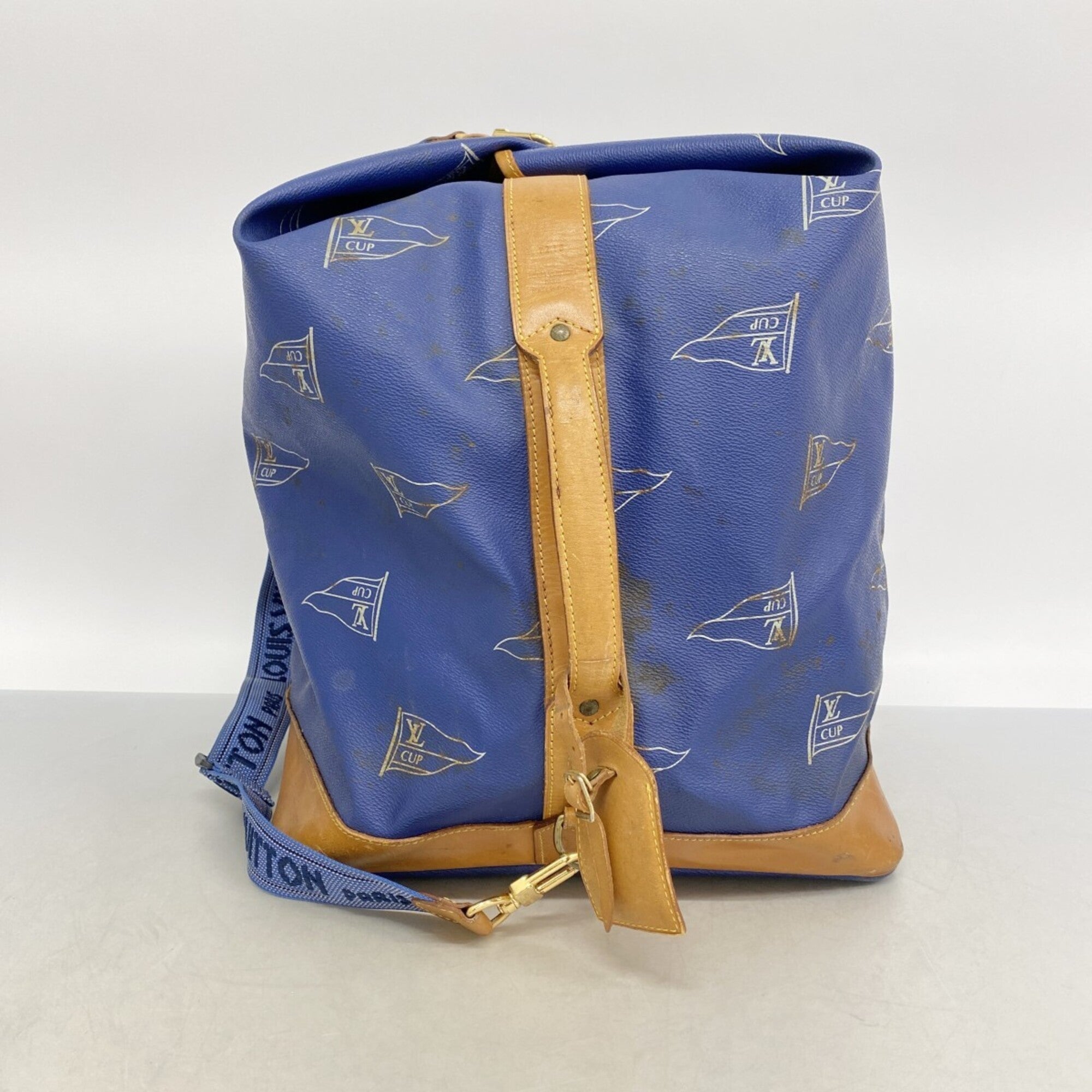 Louis Vuitton Blue Shoulder Bag (Pre-Owned)