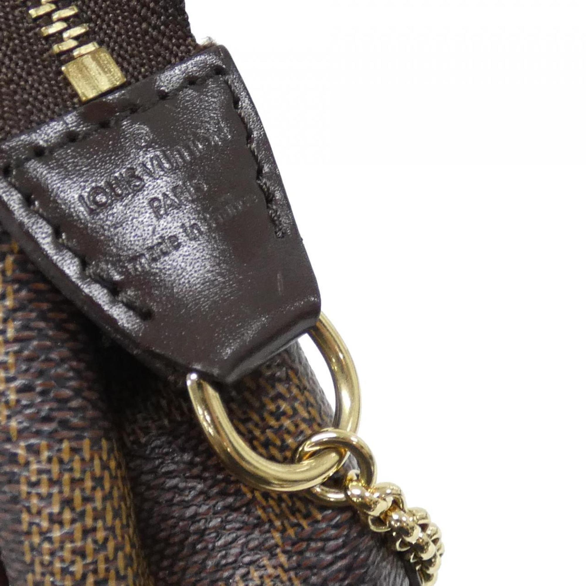 Louis Vuitton Brown Coated Canvas Shoulder Bag (Pre-Owned)