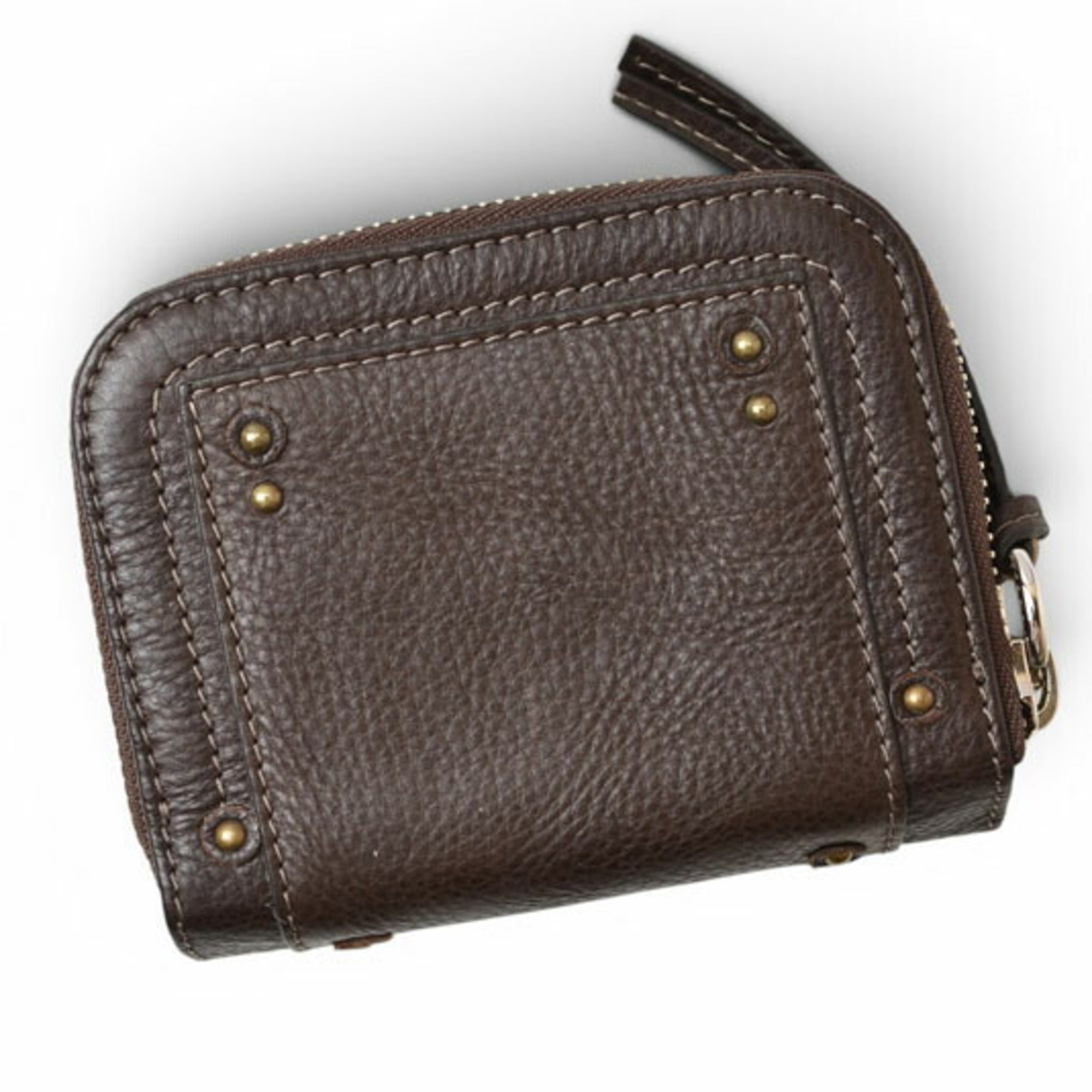 Chloé Paddington Brown Leather Wallet (Bi-Fold) (Pre-Owned)