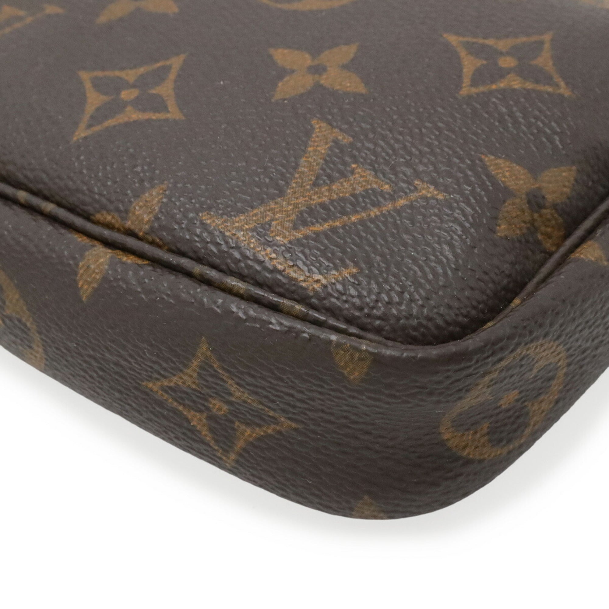 Louis Vuitton Monogram Brown Monogram Handbag Pochette (Pre-Owned)