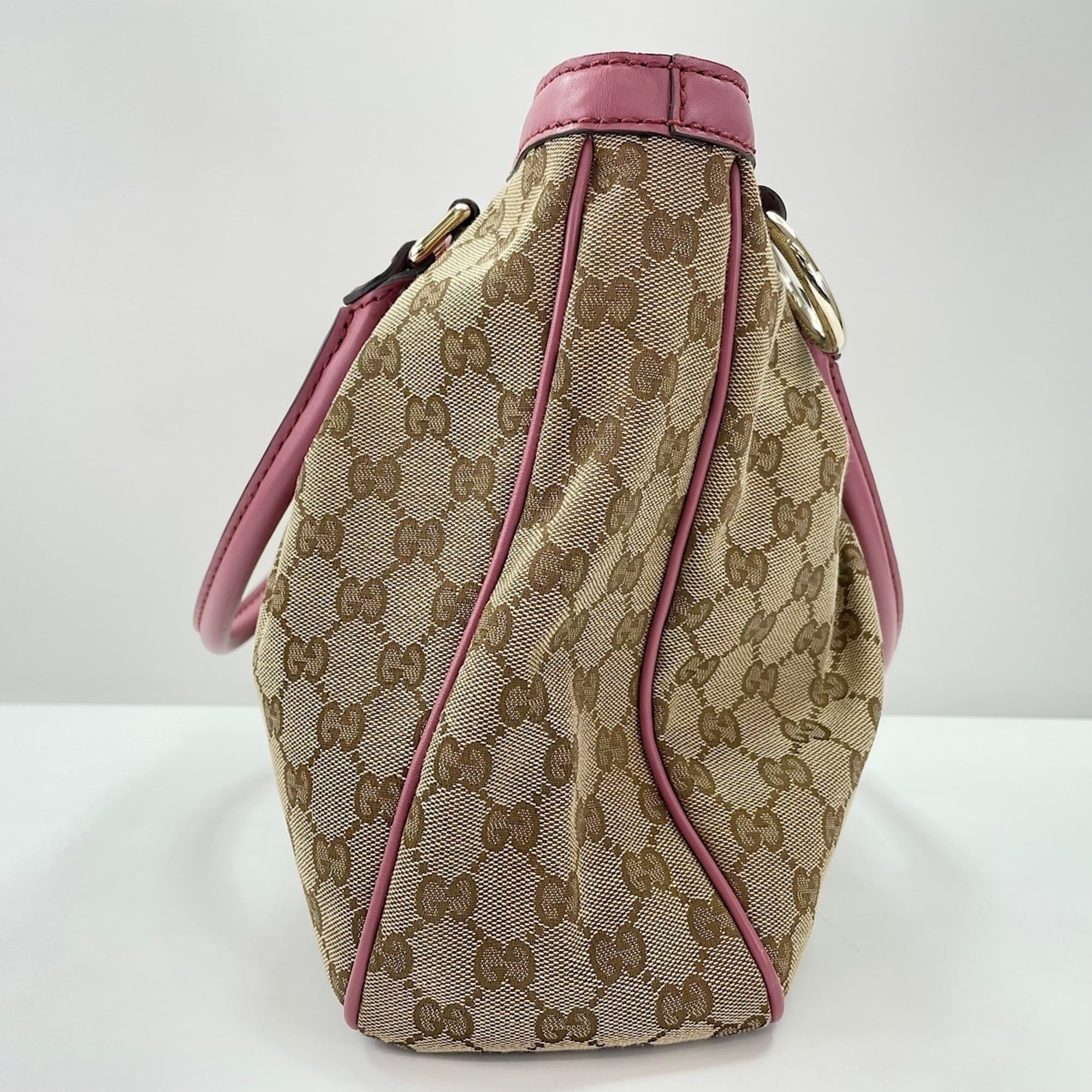 Gucci Sukey Beige Tote Bag (Pre-Owned)