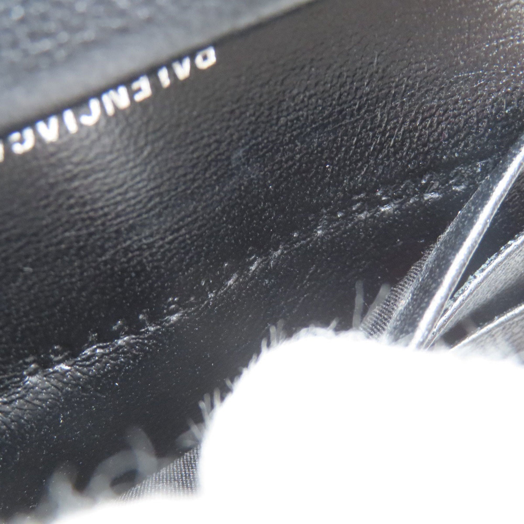 Balenciaga Black Leather Wallet (Bi-Fold) (Pre-Owned)