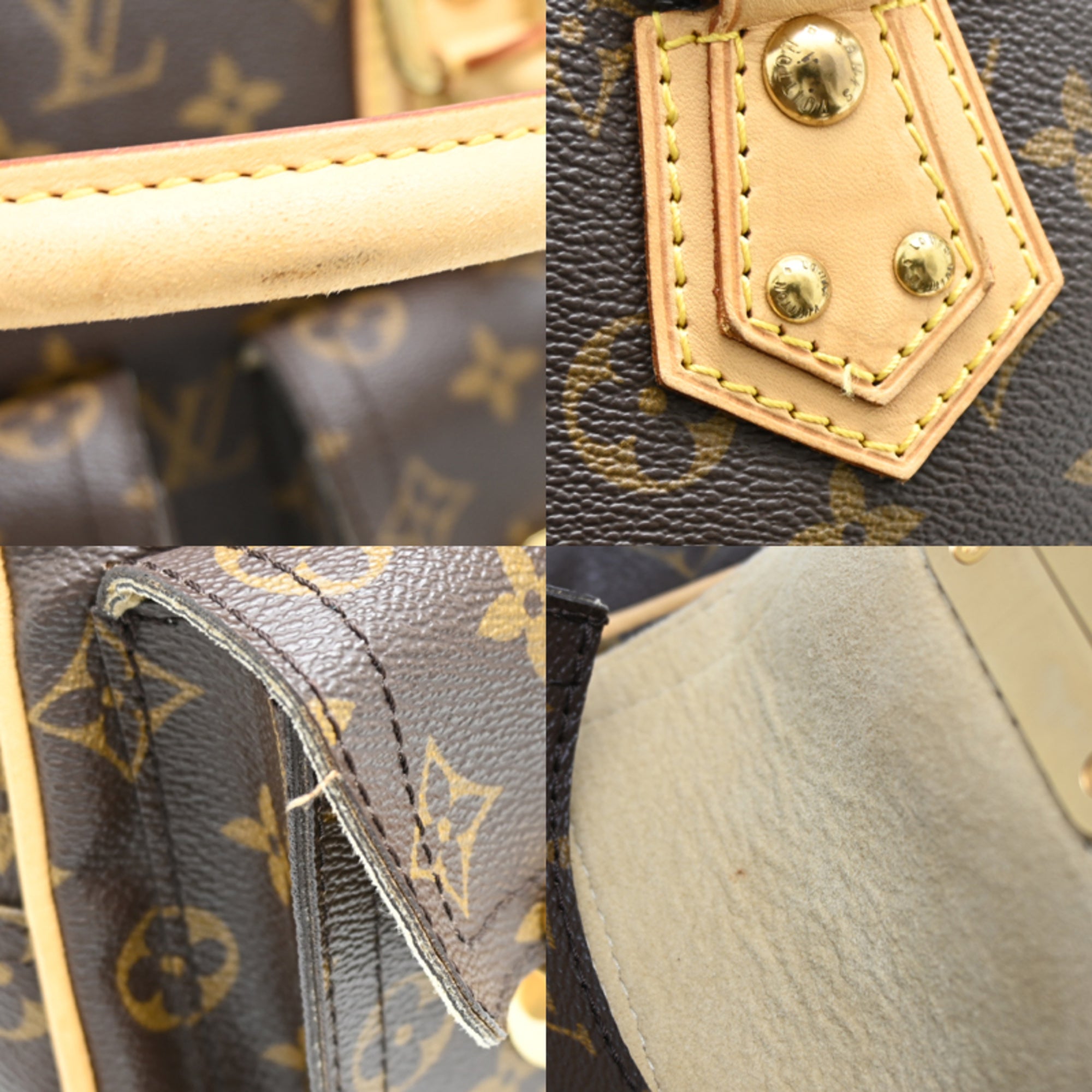 Louis Vuitton Brown Monogram Handbag (Pre-Owned)