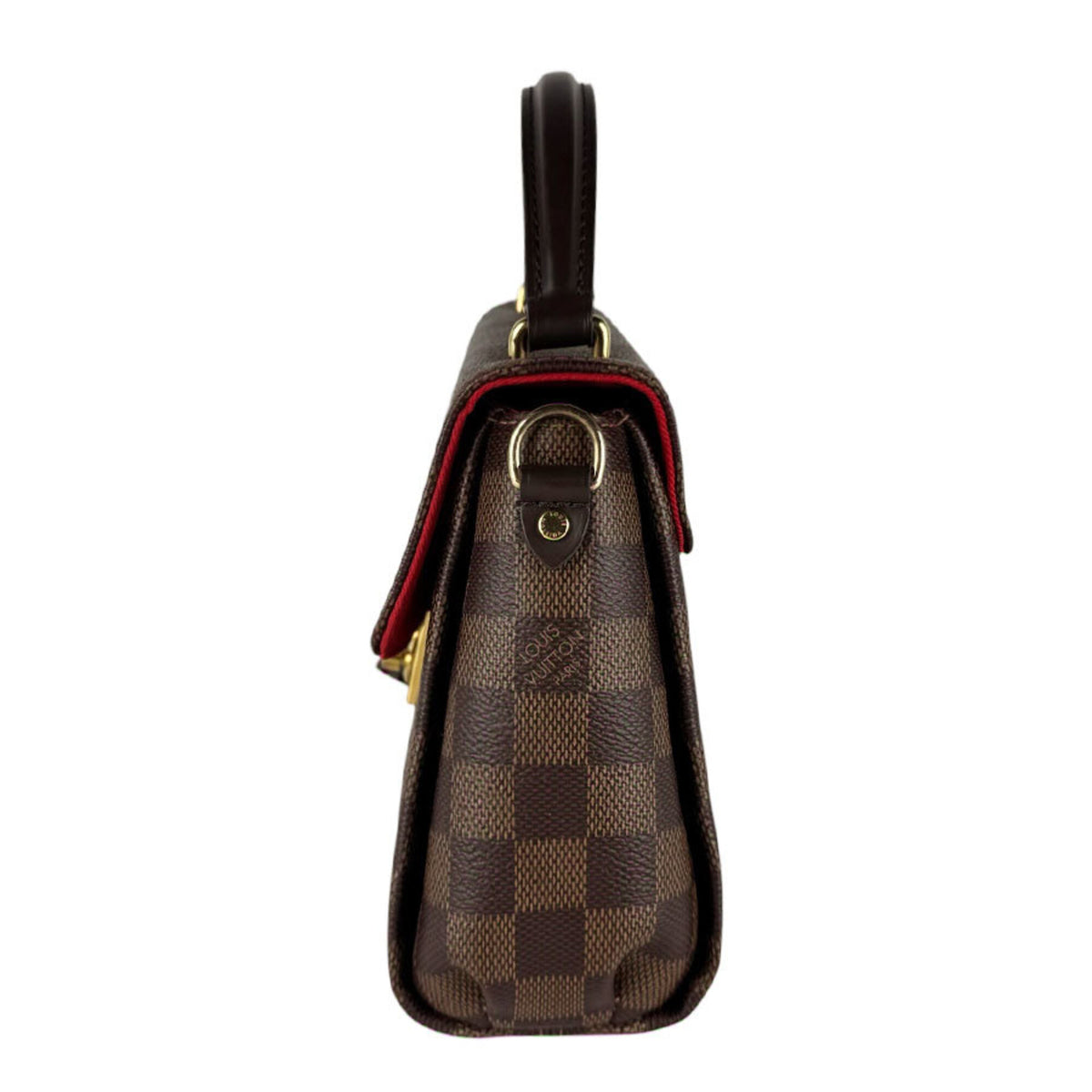 Louis Vuitton Brown Damier Canvas Damier Canvas Handbag Shoulder Bag (Pre-Owned)