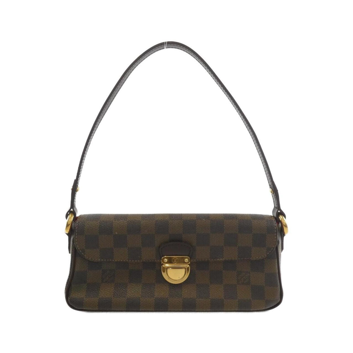 Louis Vuitton Brown Coated Canvas Shoulder Bag (Pre-Owned)