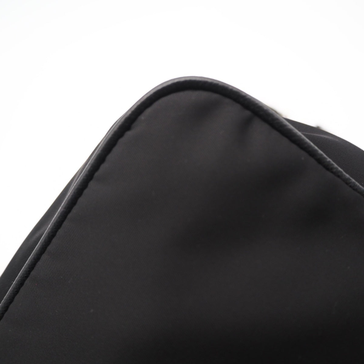 Prada Black Nylon Pouch Shoulder Bag (Pre-Owned)
