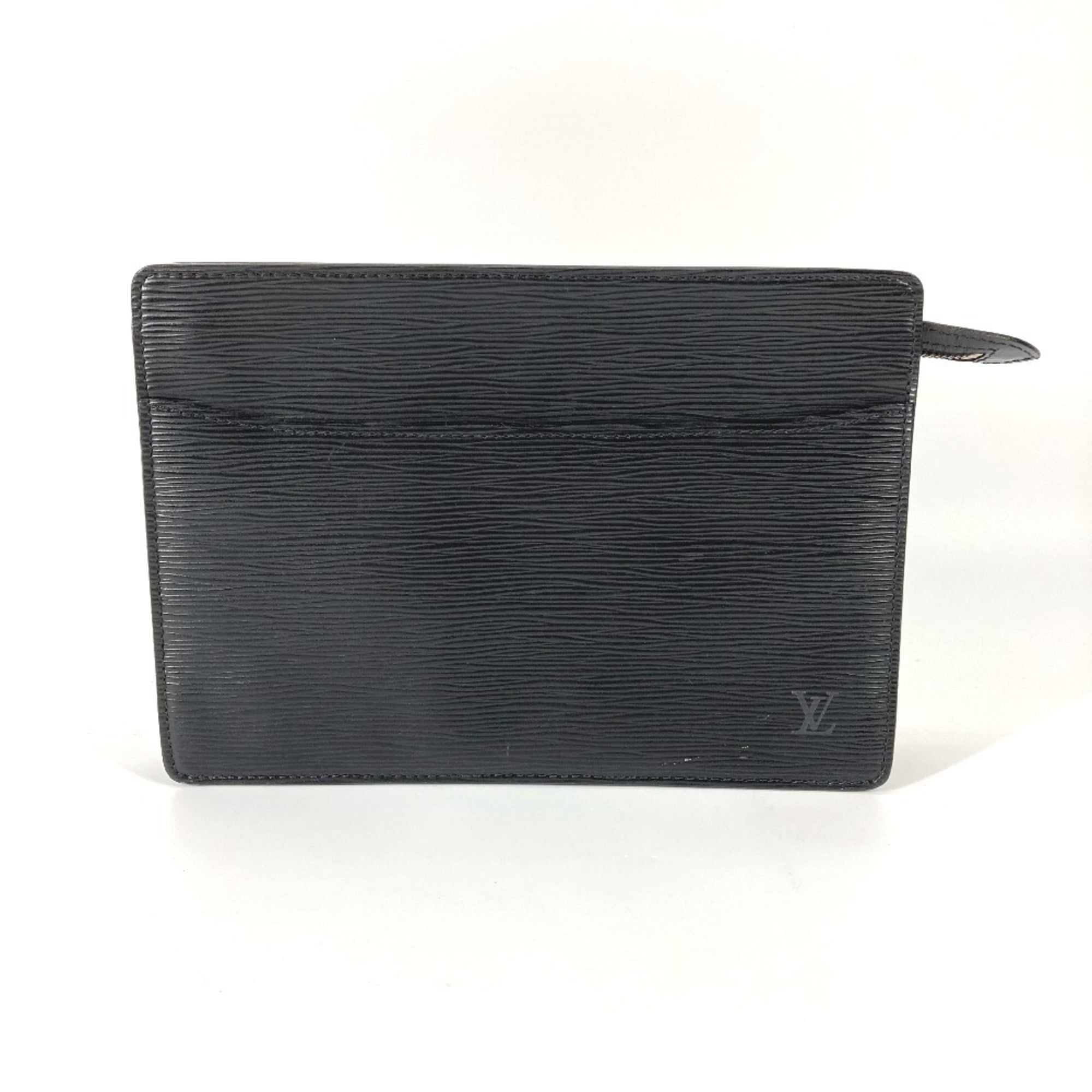 Louis Vuitton Black Galle Epi Leather Clutch Bag Pouch (Pre-Owned)