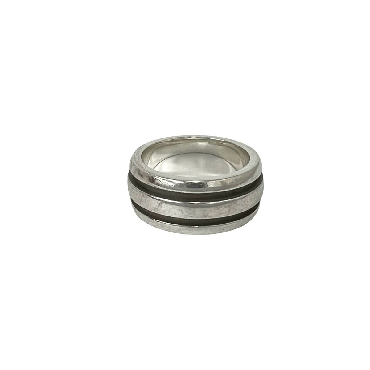 Tiffany Silver Silver 925 Band Ring (Pre-Owned)