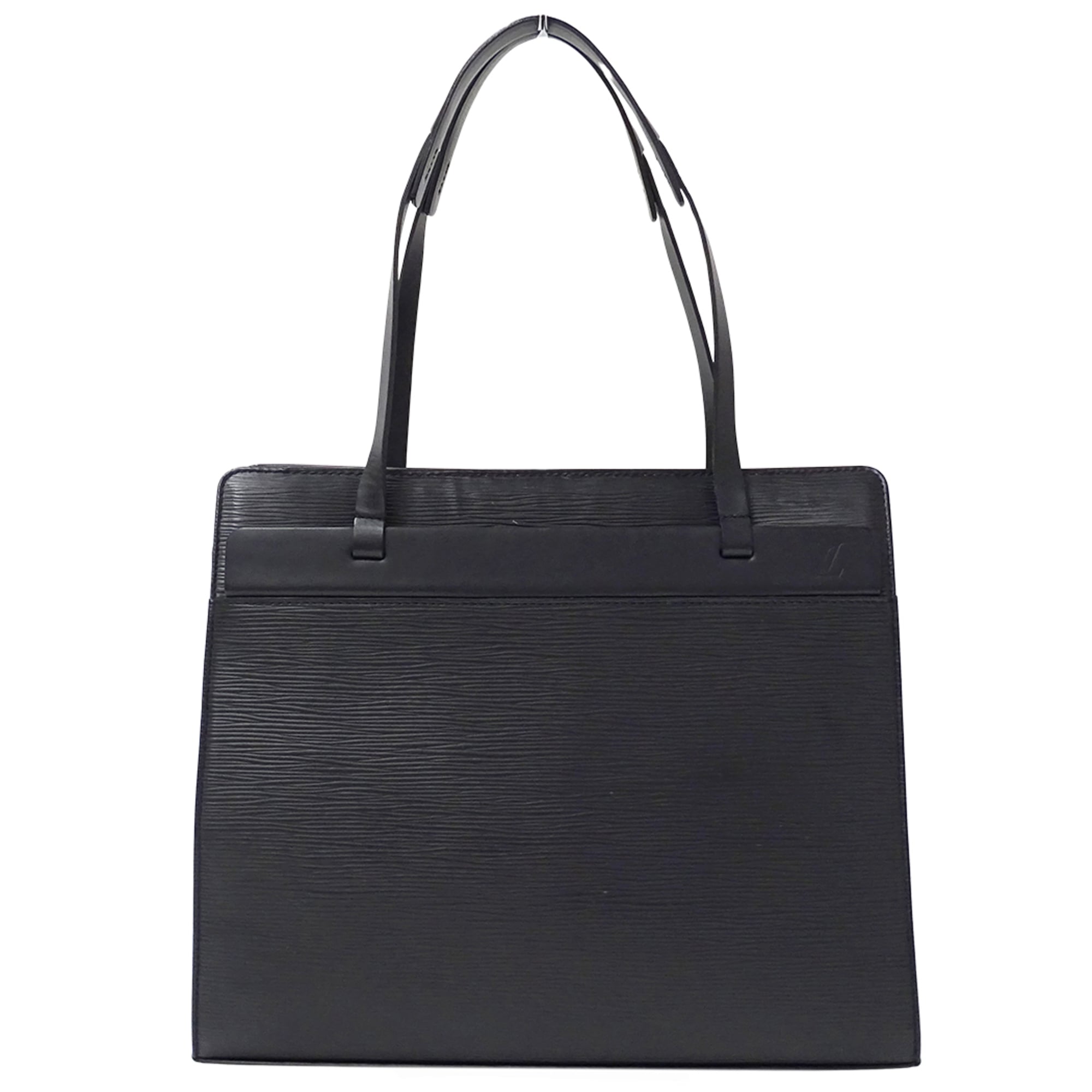 Louis Vuitton Black Galle Noir Epi Leather Handbag Tote Bag (Pre-Owned)