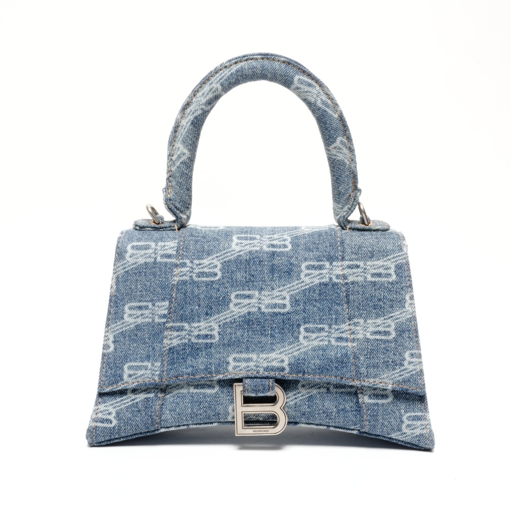Balenciaga Navy Denim Handbag (Pre-Owned)