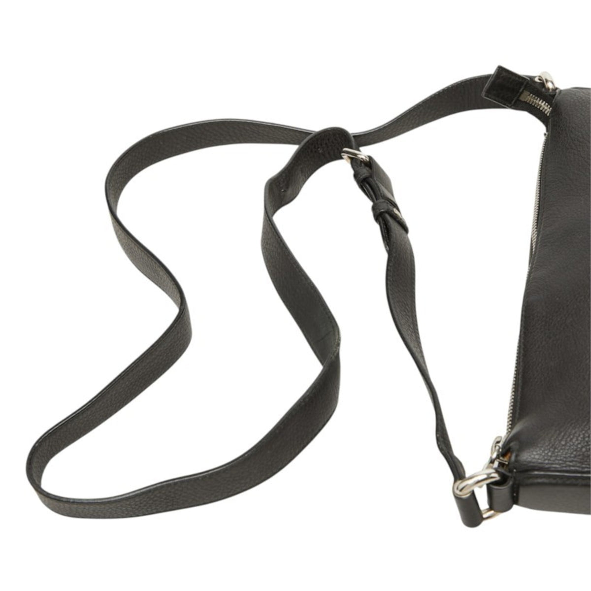 Gucci Black Leather Shoulder Bag (Pre-Owned)