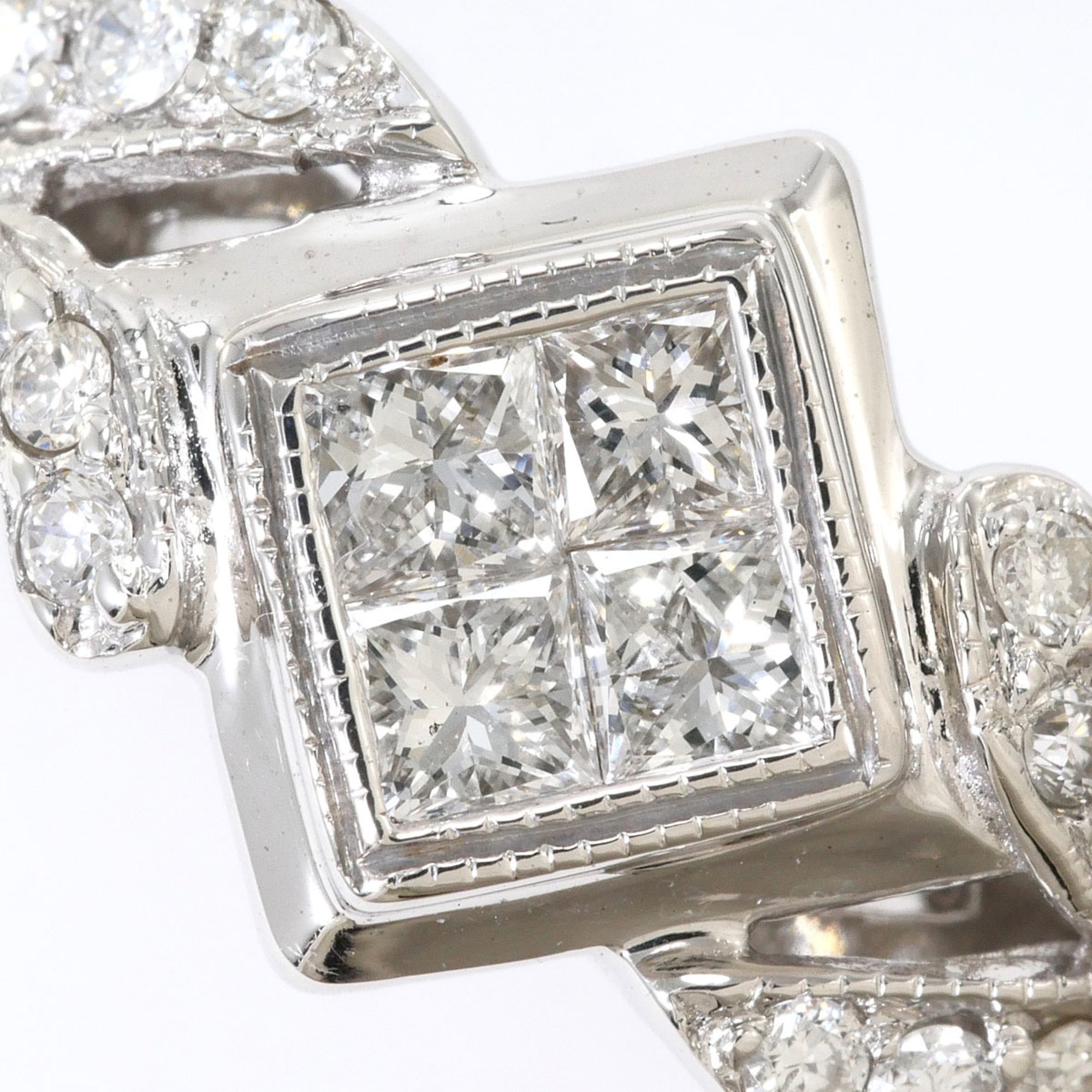 Unbranded White Gold White Gold (18K) Band Ring (Pre-Owned)