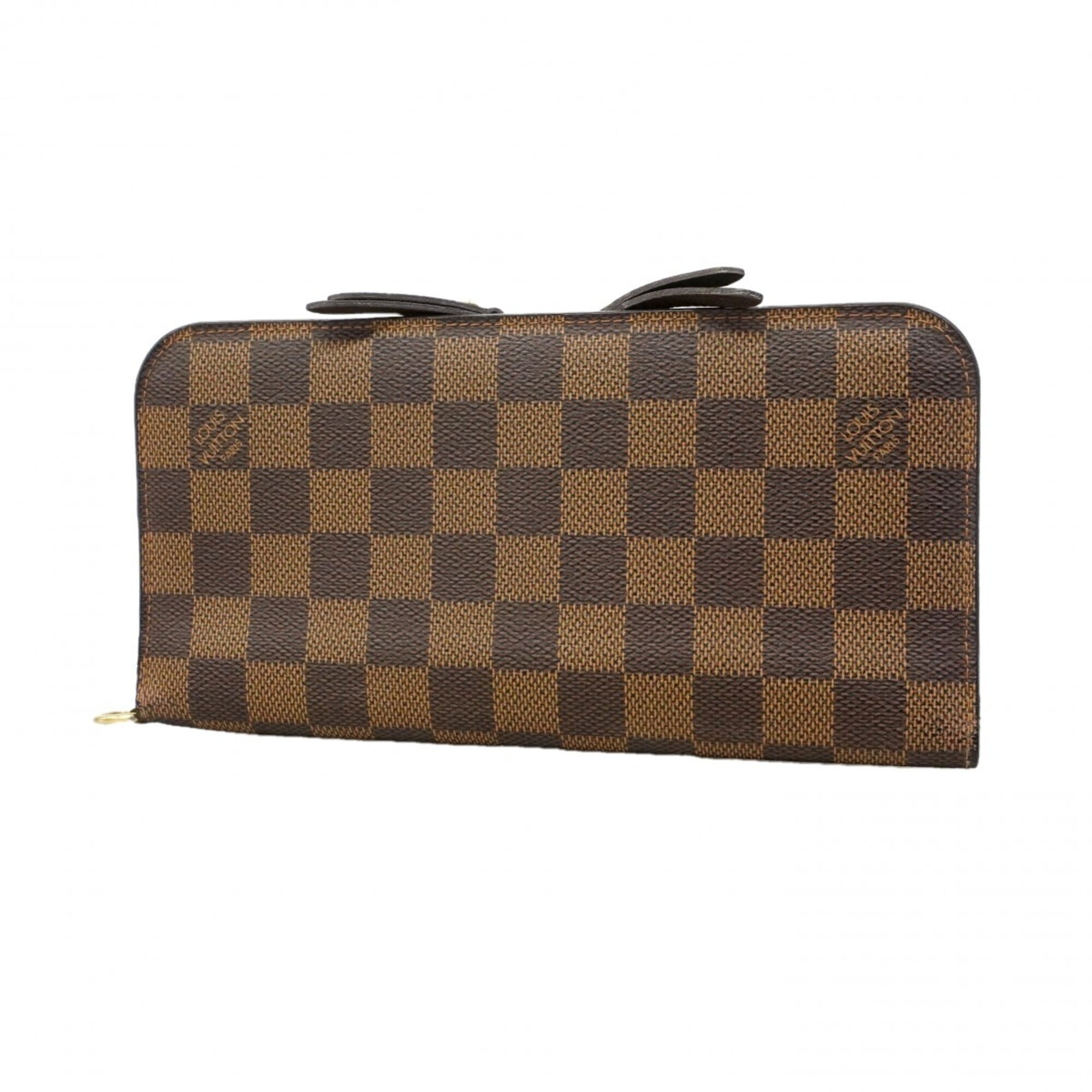 Louis Vuitton Ebene Long Wallet (Bi-Fold) (Pre-Owned)