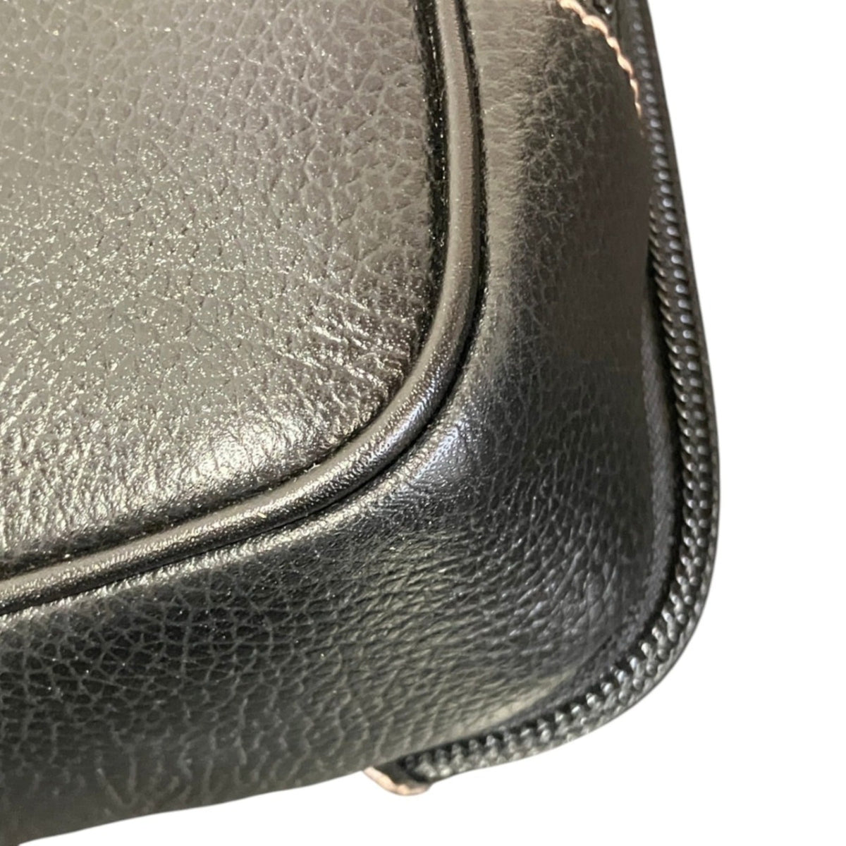 Dunhill Black Leather Clutch Bag (Pre-Owned)