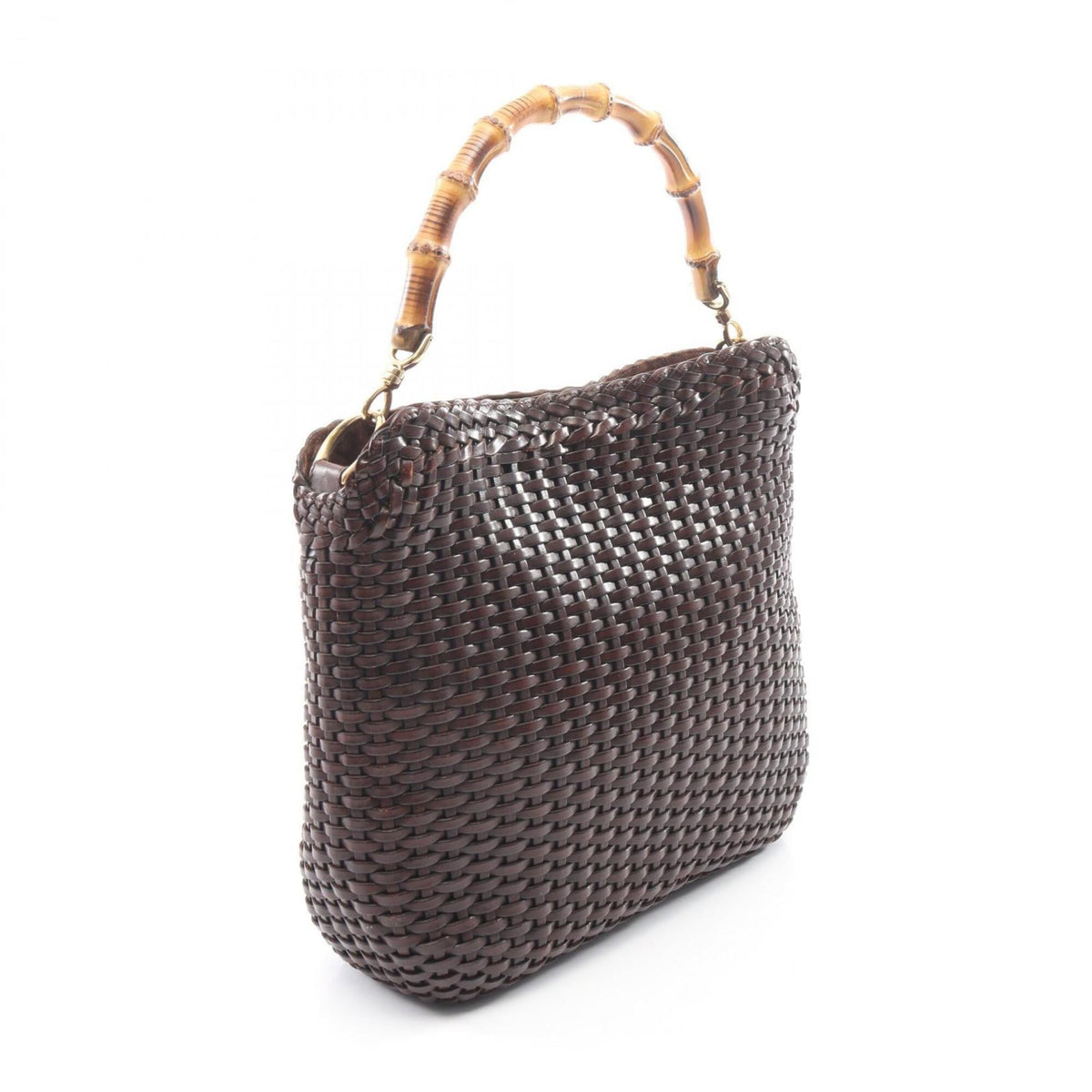 Gucci Brown Leather Handbag (Pre-Owned)