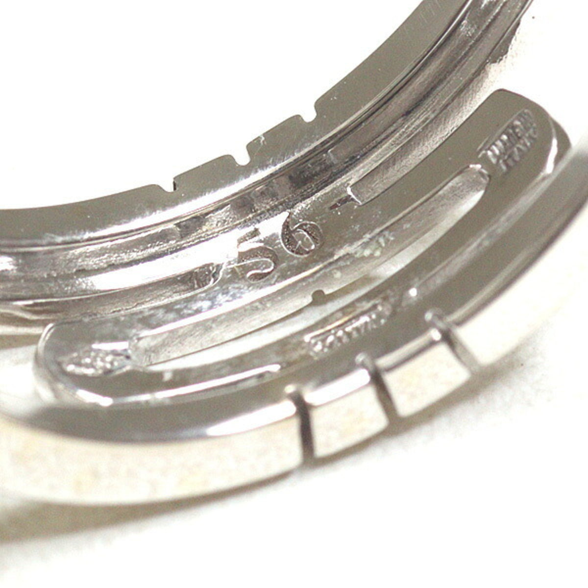 Bvlgari White Gold White Gold (18K) Band Ring (Pre-Owned)