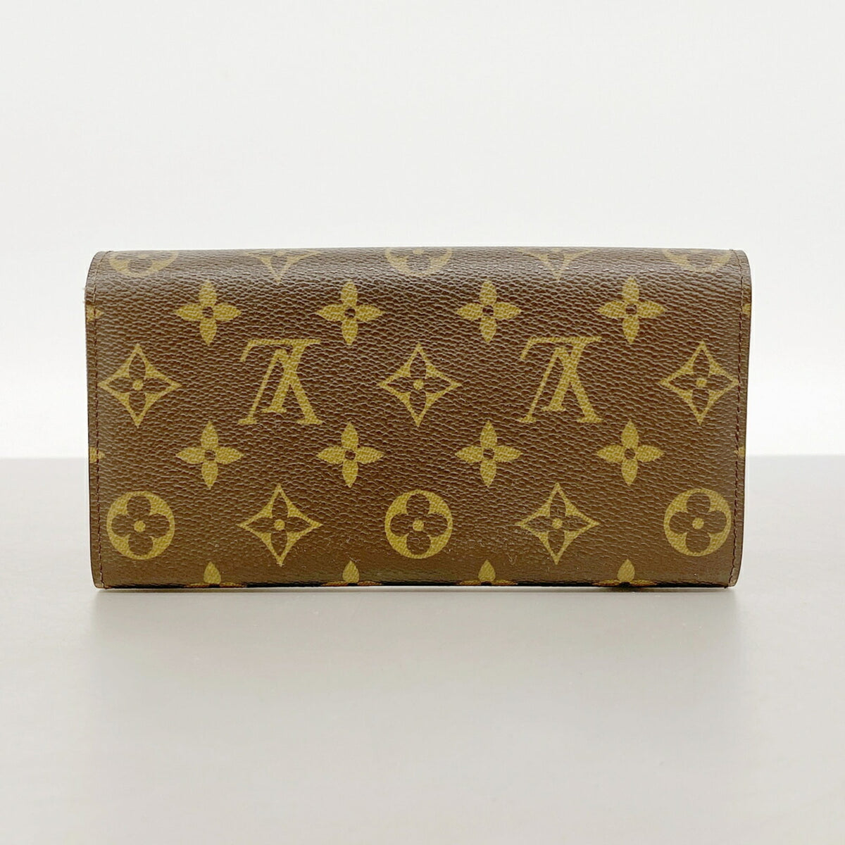 Louis Vuitton Brown Long Wallet (Bi-Fold) (Pre-Owned)