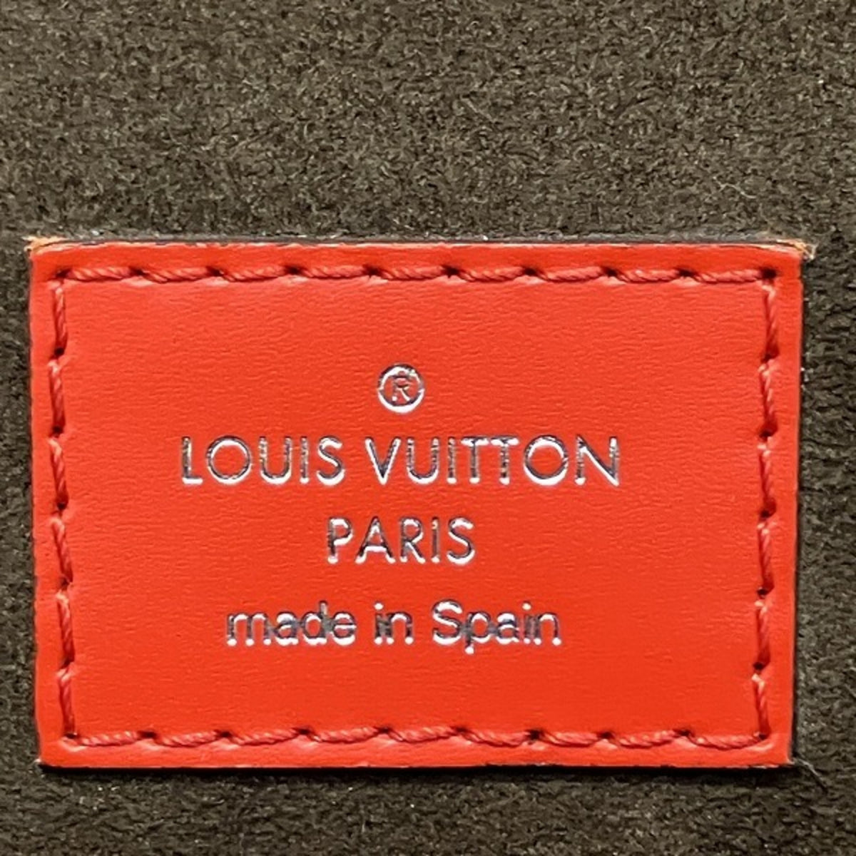 Louis Vuitton Coquelicots Leather Handbag Shoulder Bag (Pre-Owned)