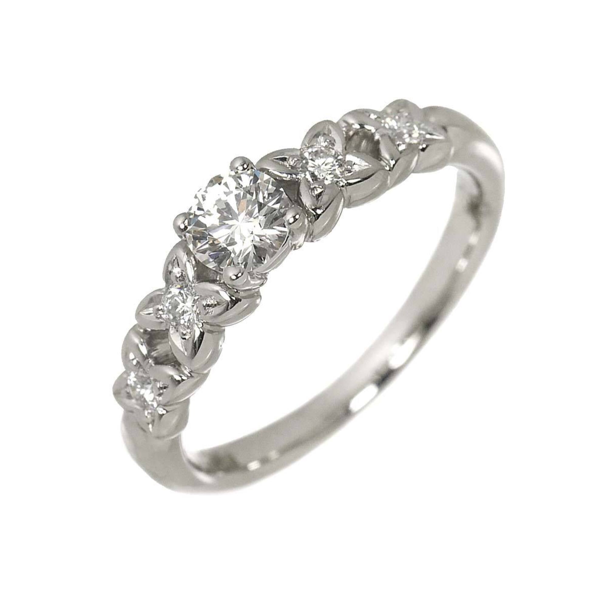Christian Dior Platinum 950 Band Ring (Pre-Owned)
